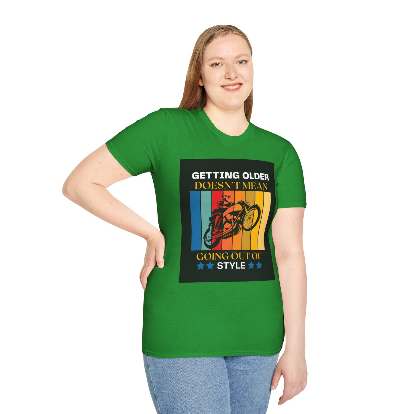 Vintage Motorcycle T-Shirt - Fun Gift for Bikers, Birthday, Unisex Apparel, Casual Wear, Fashion Statement