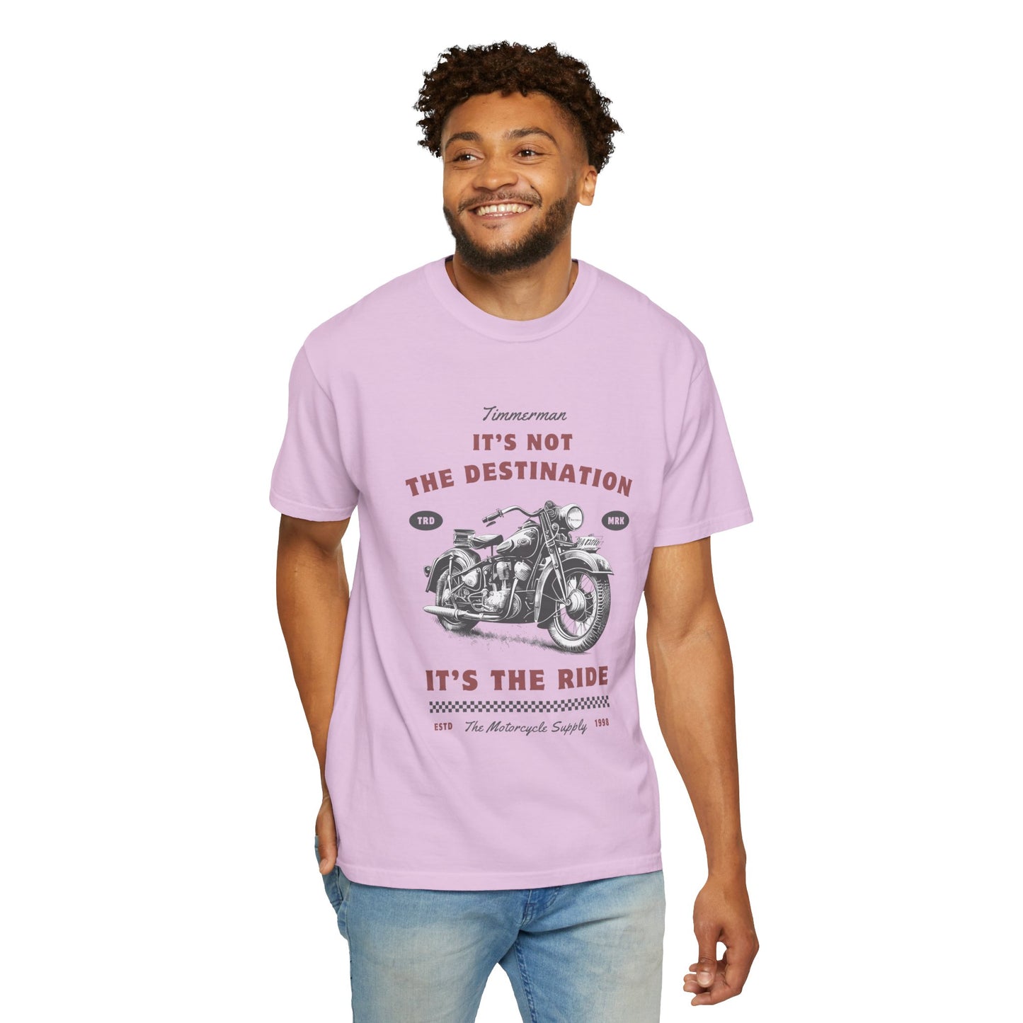 Vintage Motorcycle Ride T-Shirt - It's Not The Destination It's The Ride, Gift for Bikers, Adventure Clothing, Road Trip Outfit