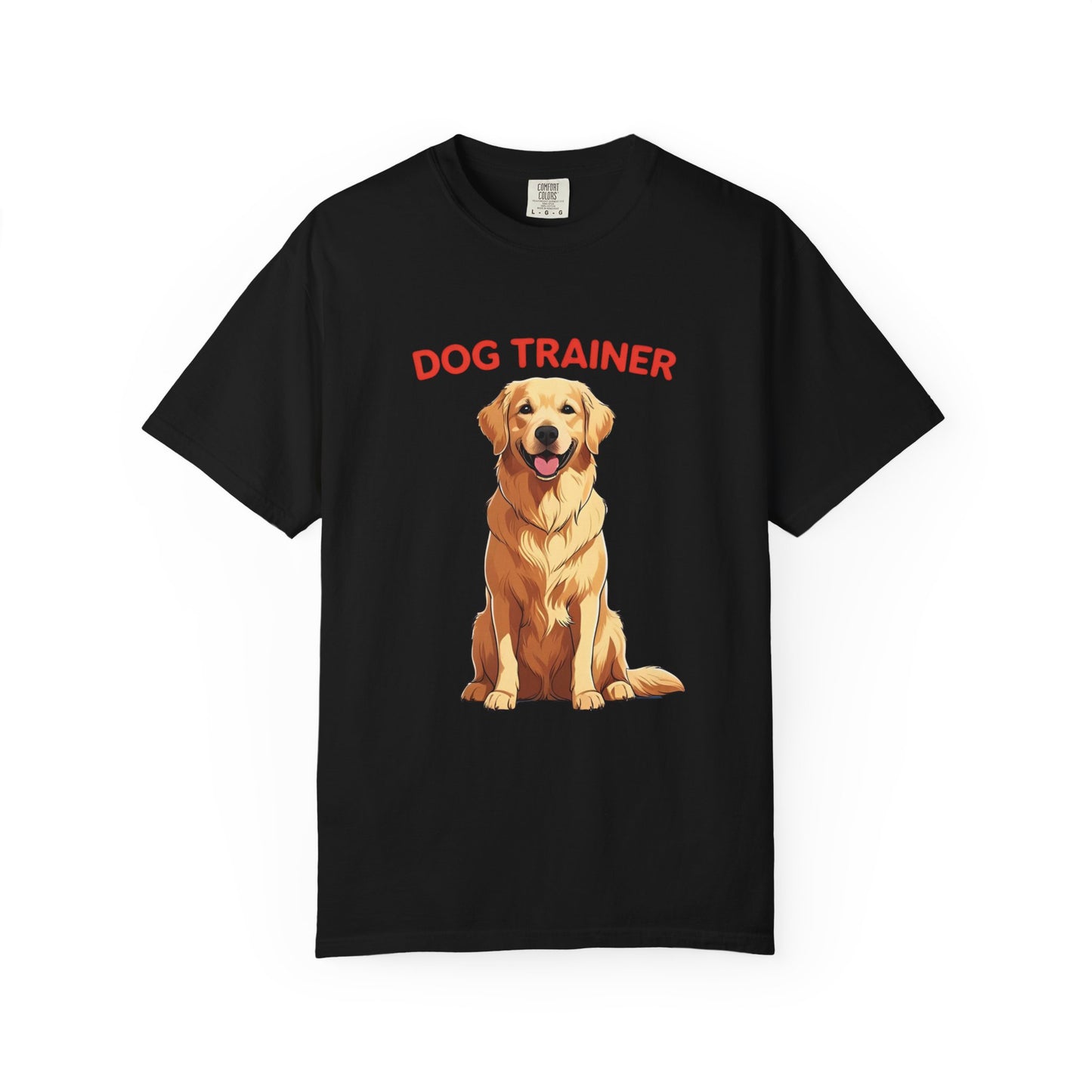 Dog Trainer Unisex Garment-Dyed T-Shirt | Perfect Gift for Dog Lovers, Pet Owners, Trainers, Birthdays, and Everyday Use