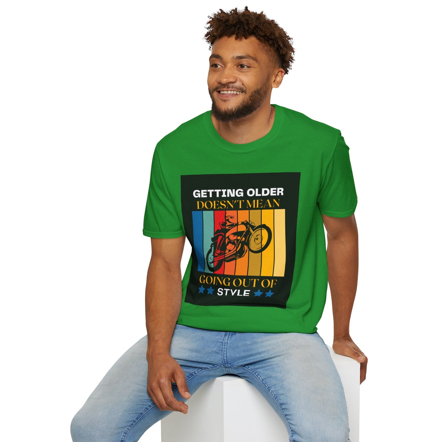 Vintage Motorcycle T-Shirt - Fun Gift for Bikers, Birthday, Unisex Apparel, Casual Wear, Fashion Statement