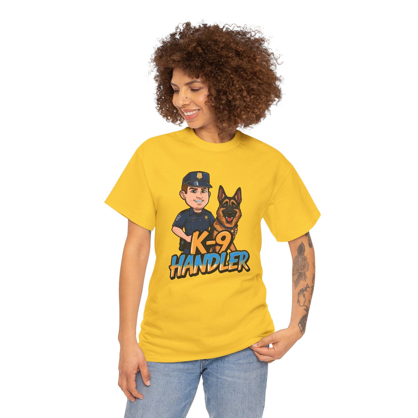 Funny K-9 Handler T-Shirt: The Ultimate Gift for Dog Lovers & Officers