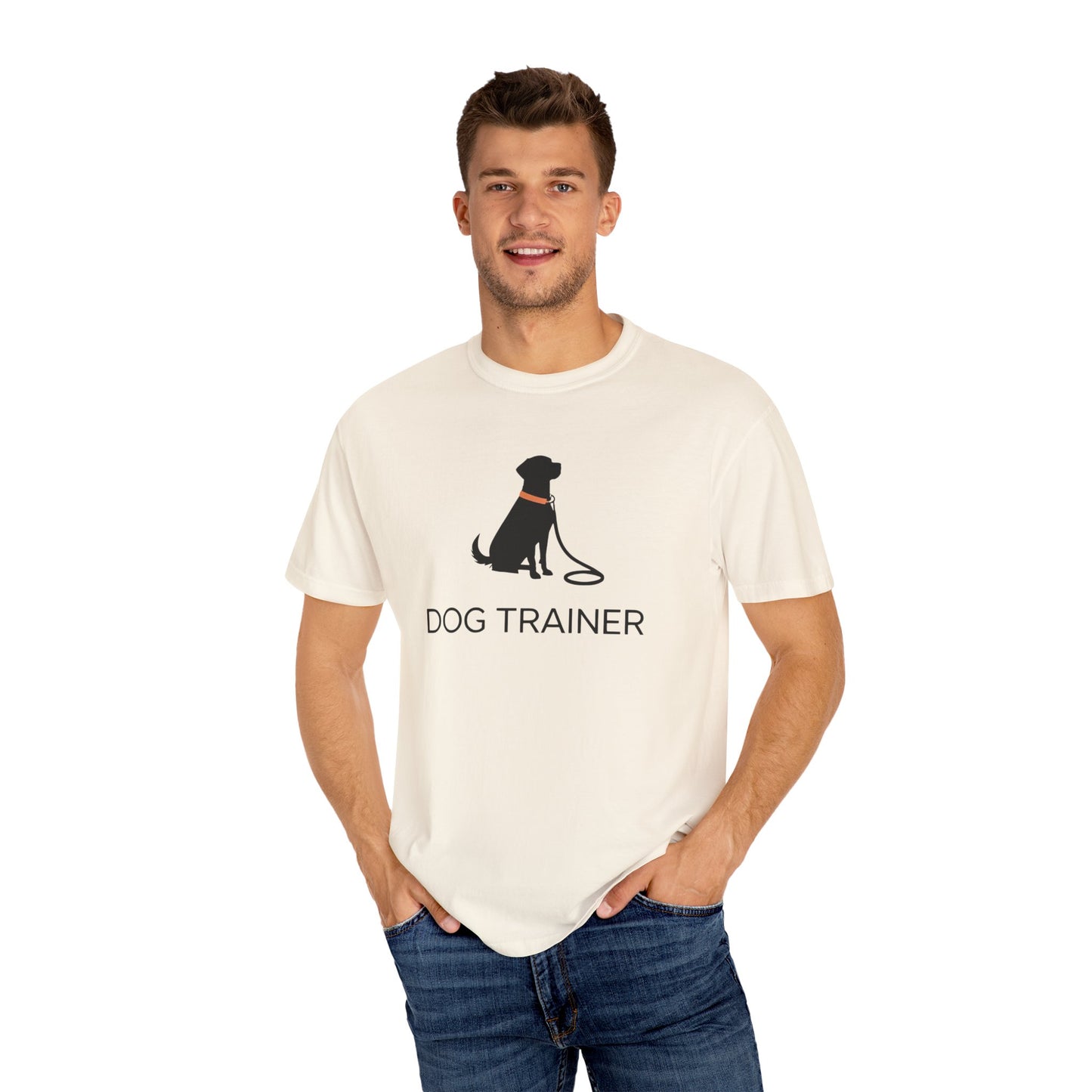 Dog Trainer T-Shirt, Black Dog, Pet Lover Gift, Animal Care Apparel, Gift for Dog Trainers