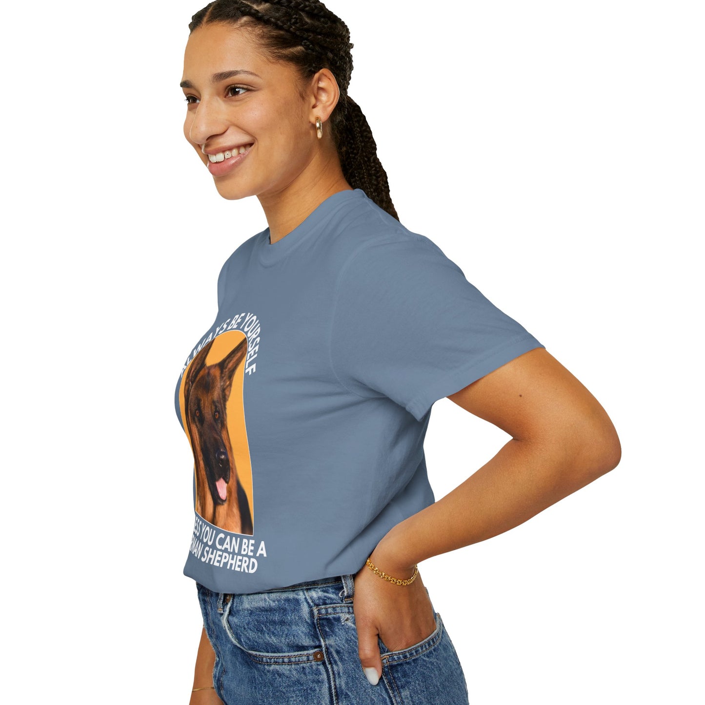 Unisex Dog Lover T-Shirt - 'Always Be Yourself Unless You Can Be a German Shepherd' - Comfortable & Stylish