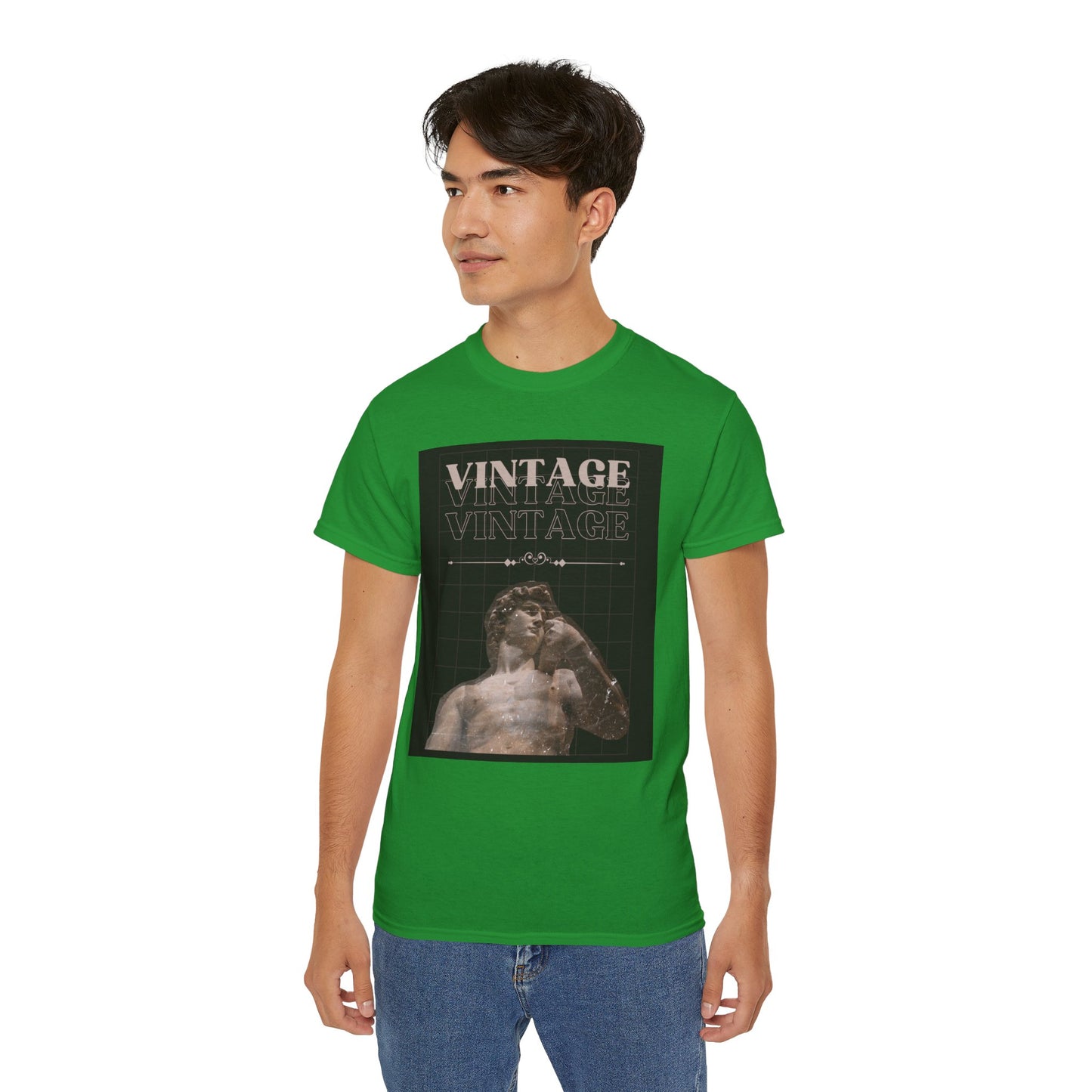 Vintage Ancient Roman Sculpture Art Unisex Tee, Retro Graphic T-Shirt, Casual Wear, Gift for Art Lovers, Unique Vintage Style Tee