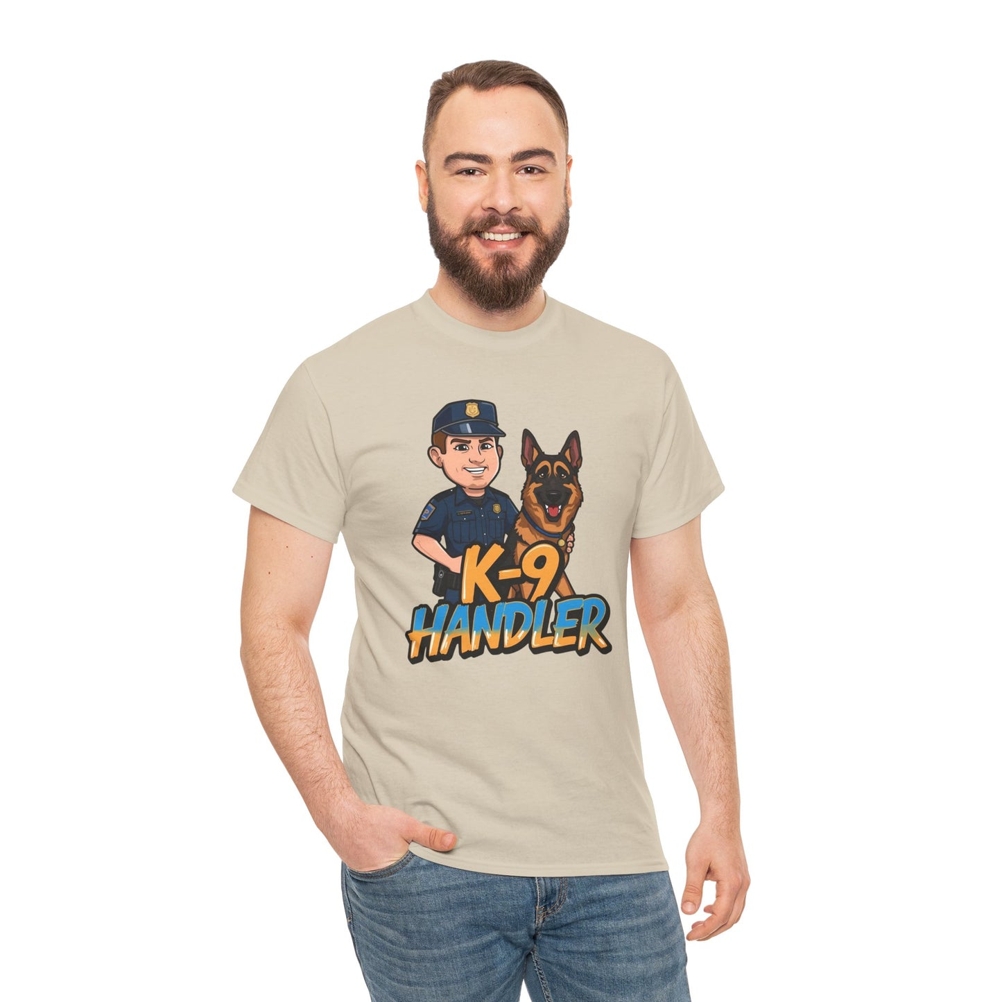Funny K-9 Handler T-Shirt: The Ultimate Gift for Dog Lovers & Officers