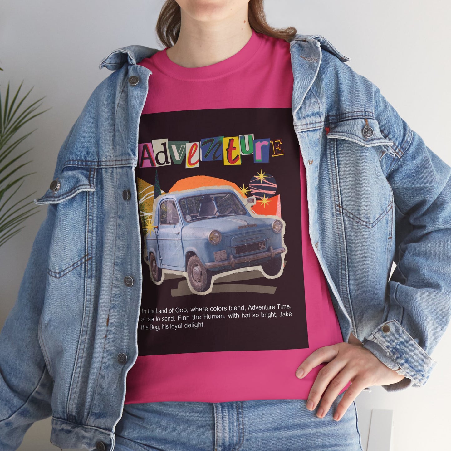 Adventure-Themed Unisex Cotton Tee, Retro Car Graphic Tee, Travel T-Shirt, Gift for Adventurers, Vintage Exploration Top