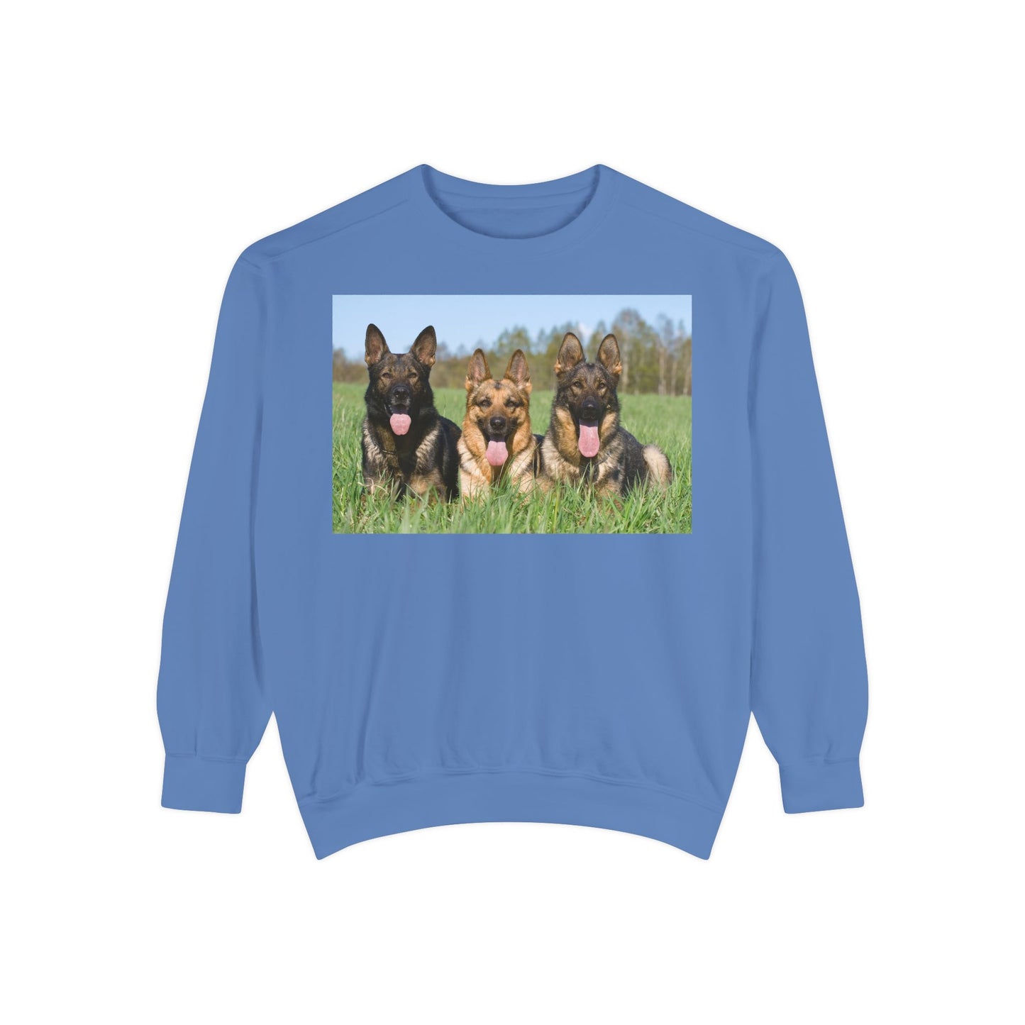 German Shepherd Friends Sweatshirt - Cozy Unisex Apparel for Dog Lovers