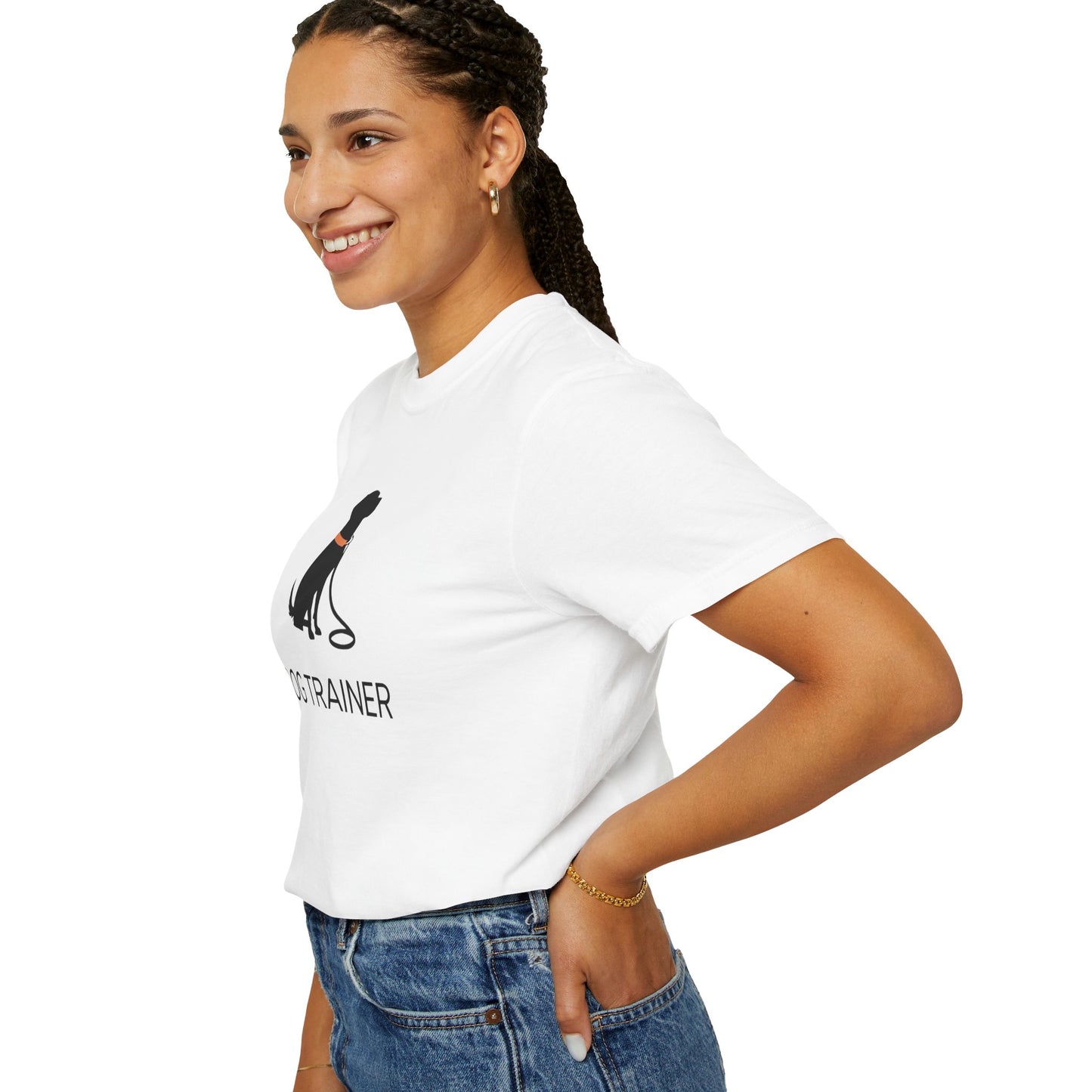 Dog Trainer T-Shirt, Black Dog, Pet Lover Gift, Animal Care Apparel, Gift for Dog Trainers