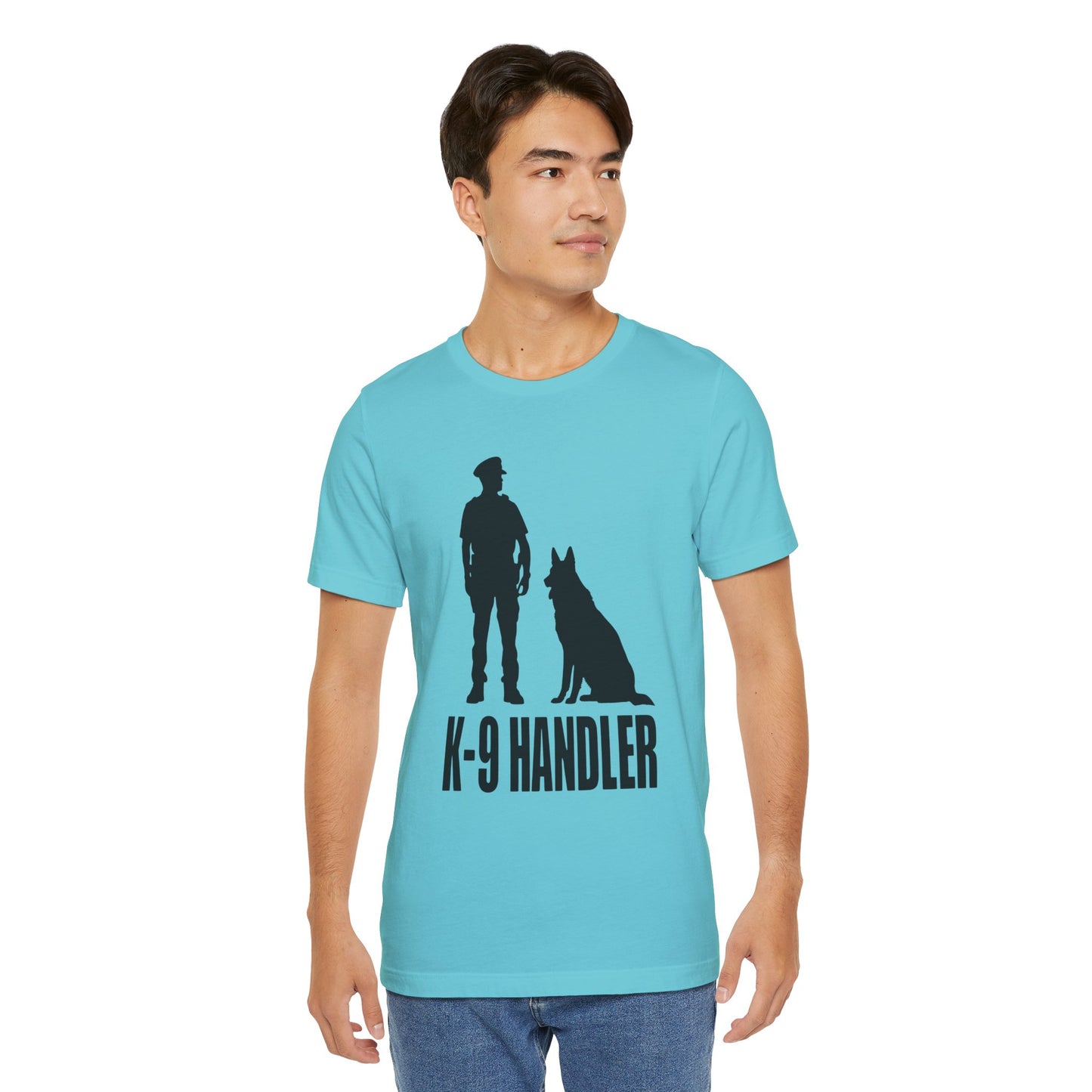 K9 Handler Unisex Tee, Dog Lover Gift, Pet Handler Shirt, Animal Advocate Apparel, Canine Enthusiast Top, Training Gear