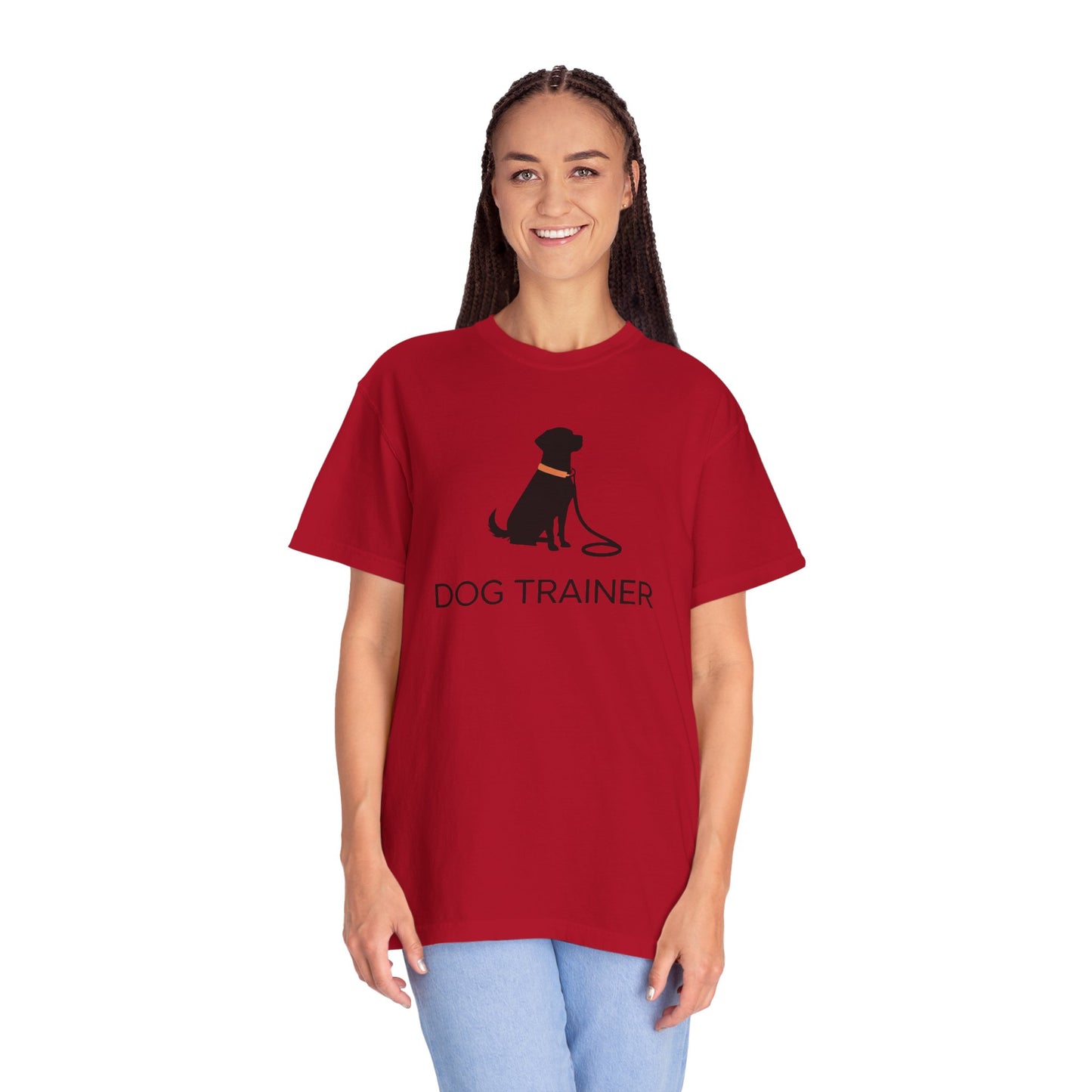 Dog Trainer T-Shirt, Black Dog, Pet Lover Gift, Animal Care Apparel, Gift for Dog Trainers