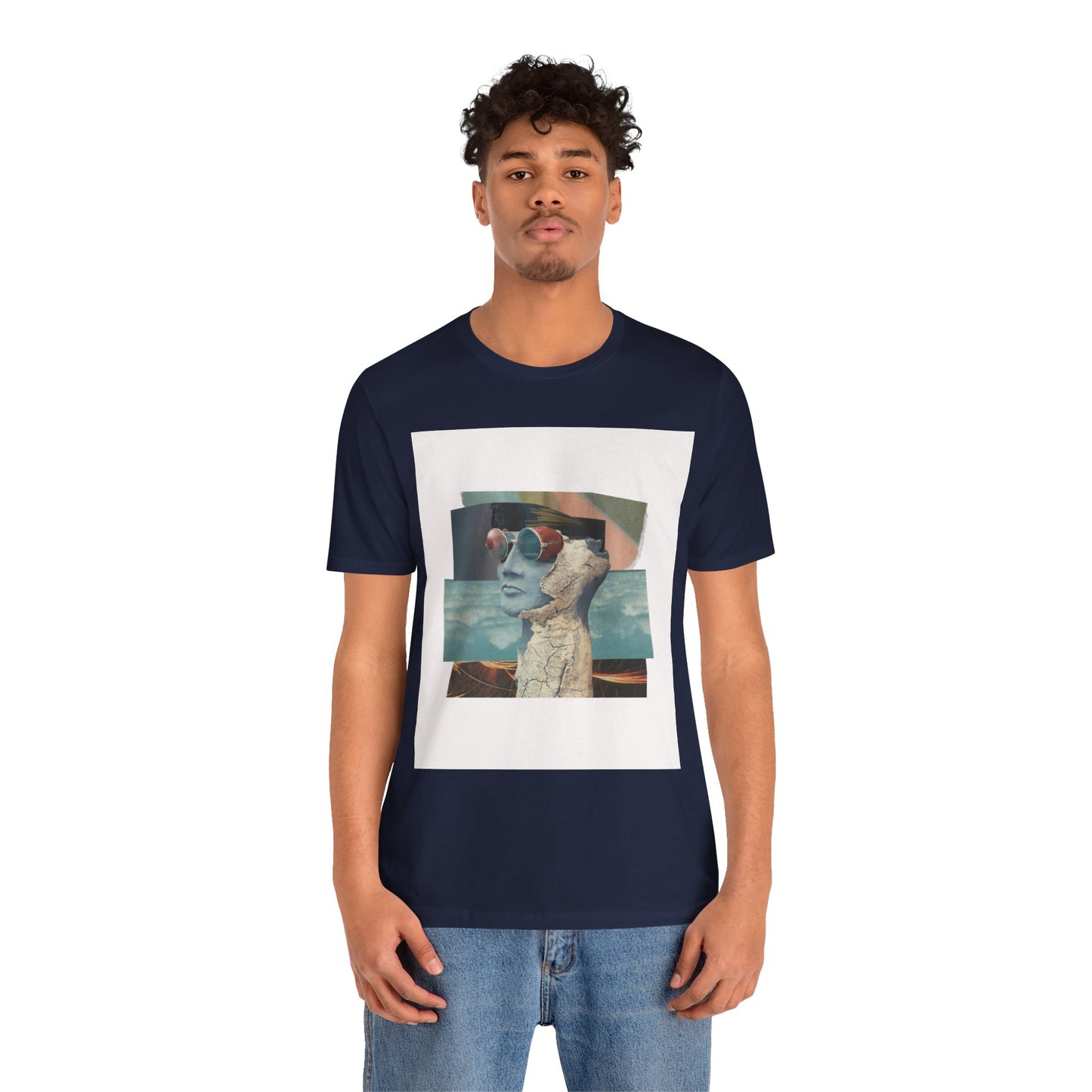 Retro Vibes Unisex Jersey Tee - Cool Graphic Shirt for Everyday Wear, Gift for Friends, Summer Style, Casual Hanging Out