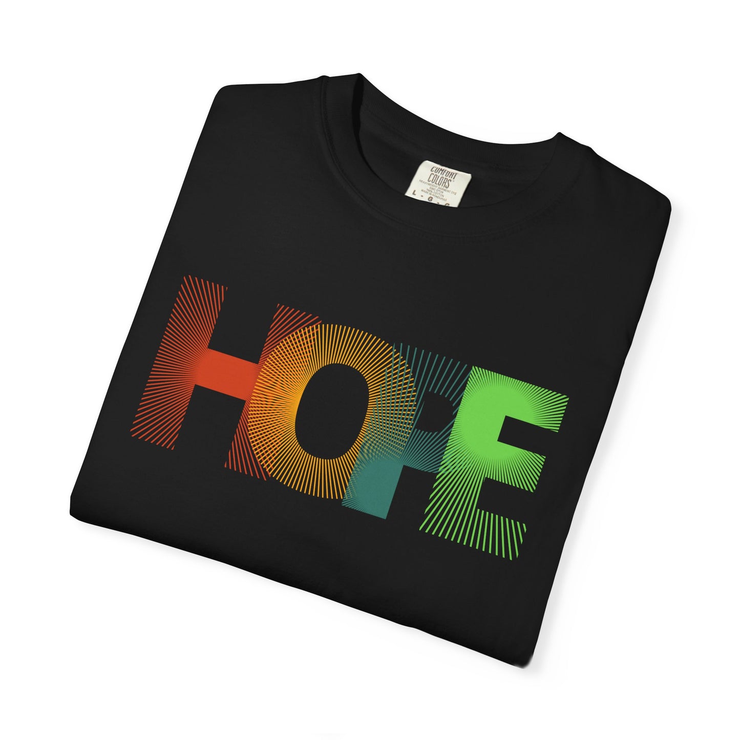 Hope Graphic Unisex T-Shirt - Colorful Inspirational Tee, Gift for Hope Enthusiasts, Casual Wear, Positive Vibes, Eco-Friendly Apparel