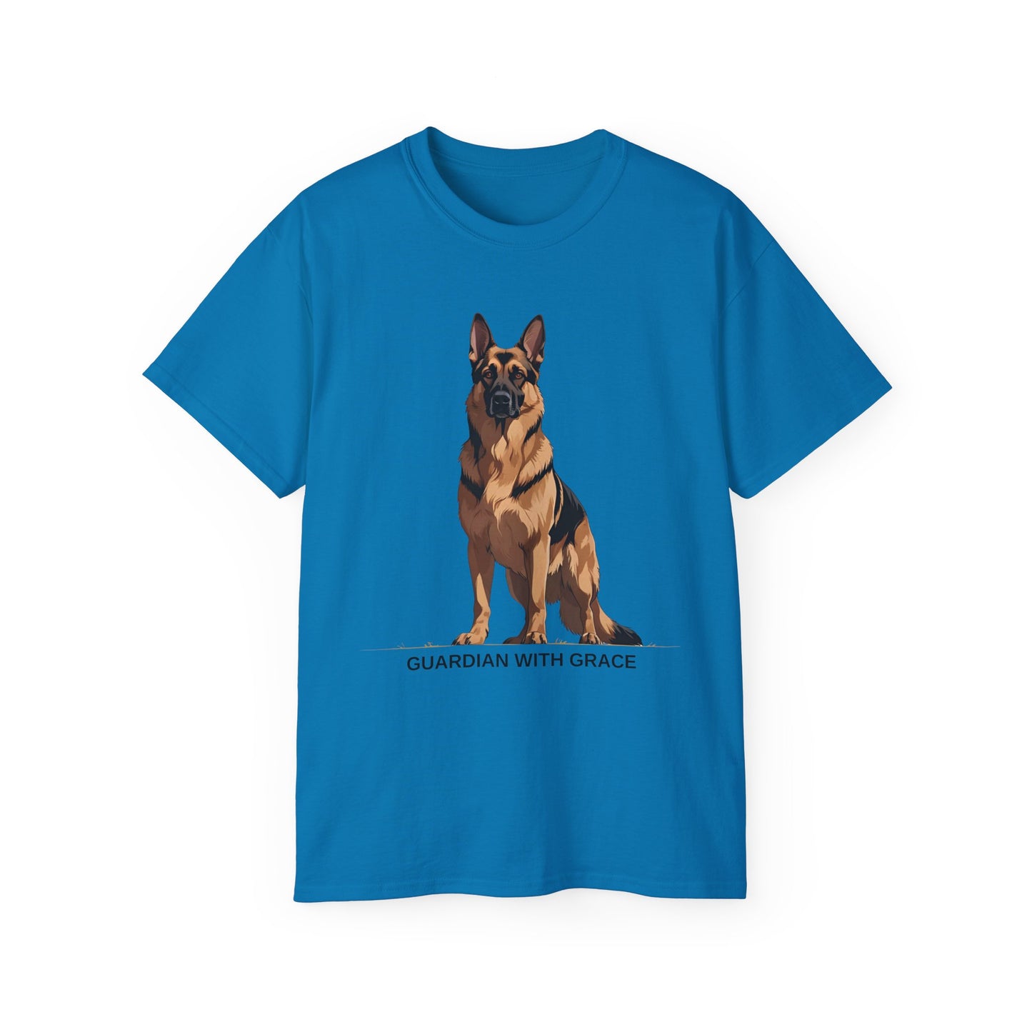 German Shepherd Guardian Tee - Unisex Ultra Cotton Shirt, Dog Lover Gift, Animal Spirit Apparel, Pet Memorial, Birthday Tee, Casual Wear