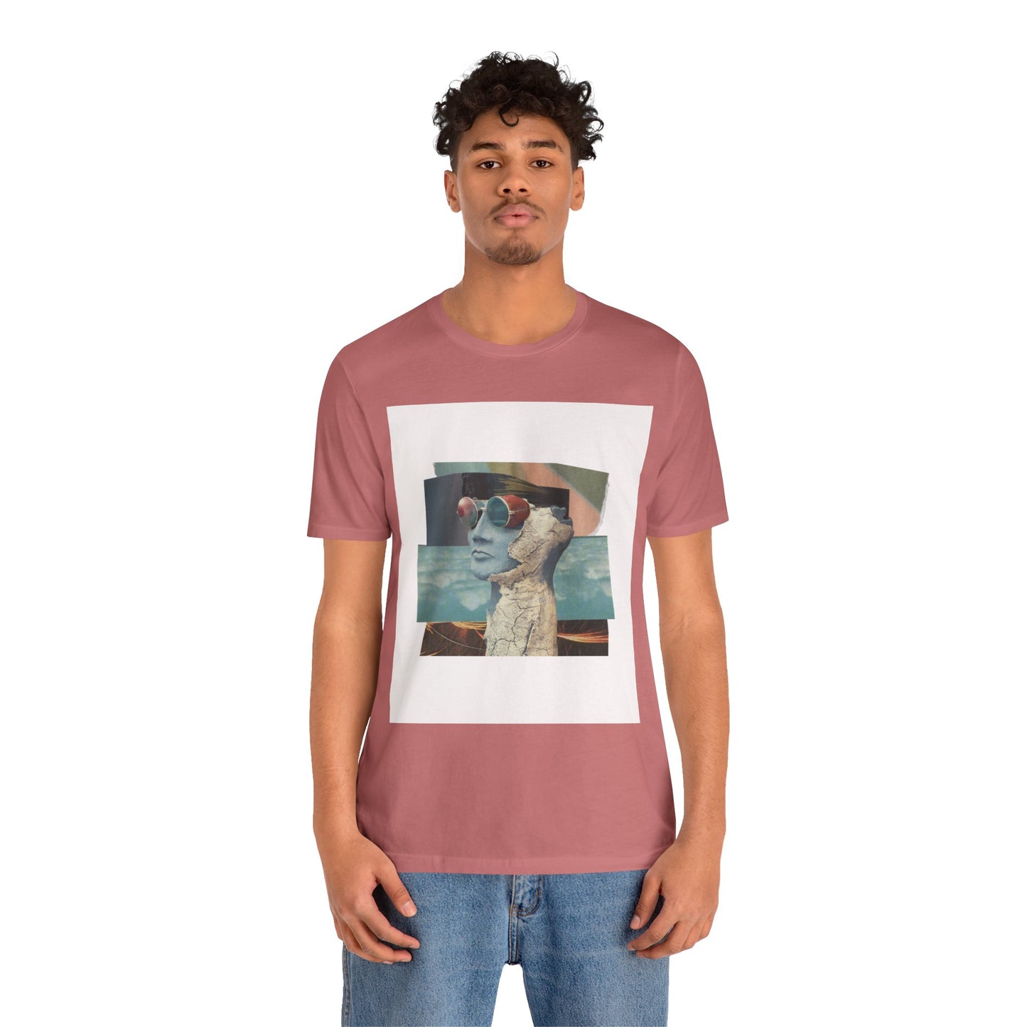 Retro Vibes Unisex Jersey Tee - Cool Graphic Shirt for Everyday Wear, Gift for Friends, Summer Style, Casual Hanging Out