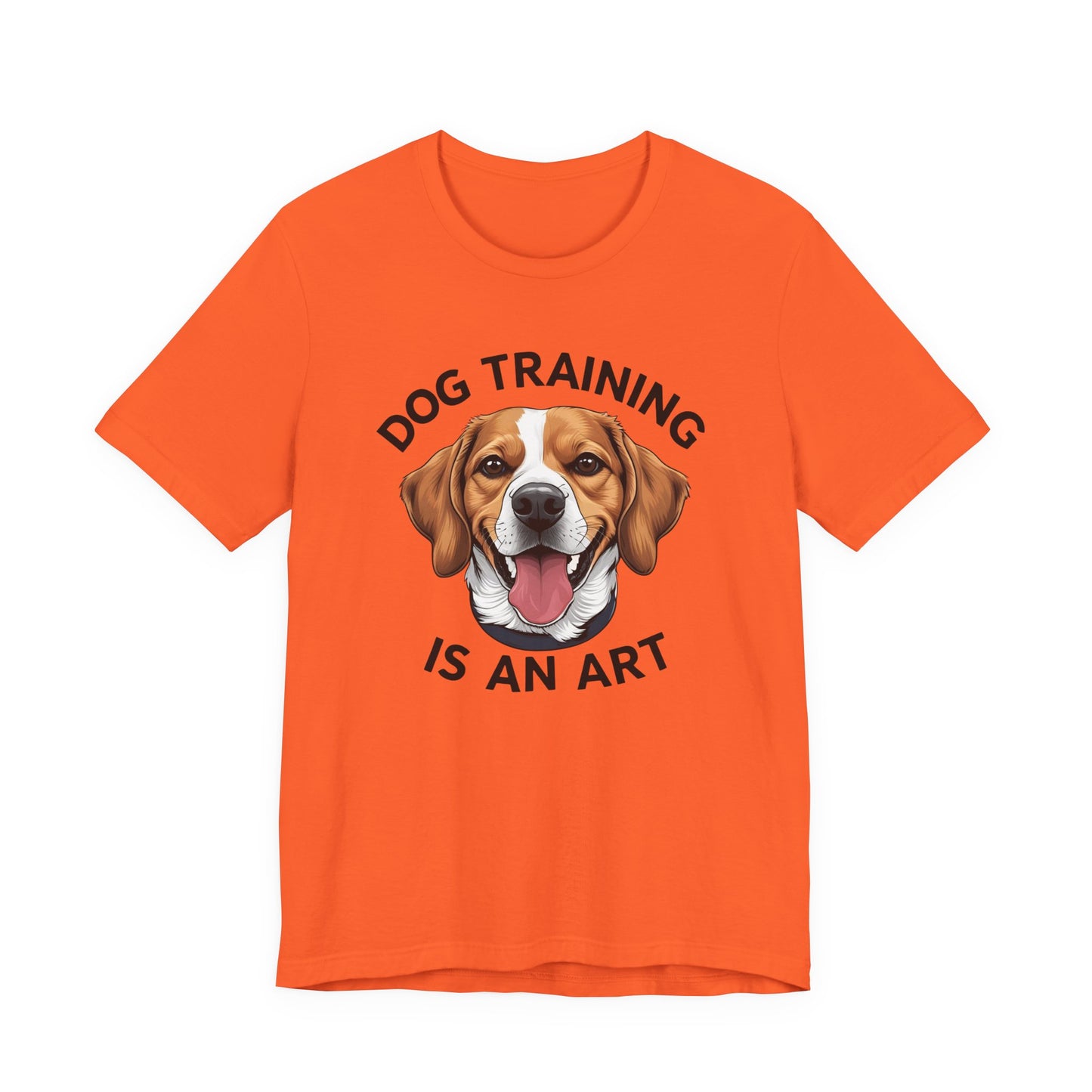 Dog Training is An Art Tee - Unisex Jersey Short Sleeve, Gift for Dog Lovers, Training T-Shirt, Dog Owner Apparel, Cute Canine Shirt