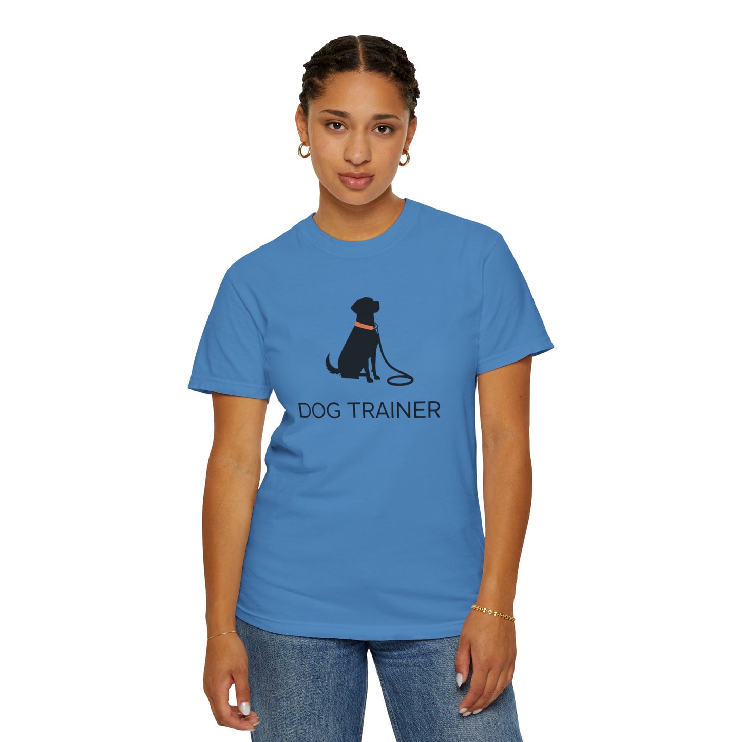 Dog Trainer T-Shirt, Black Dog, Pet Lover Gift, Animal Care Apparel, Gift for Dog Trainers