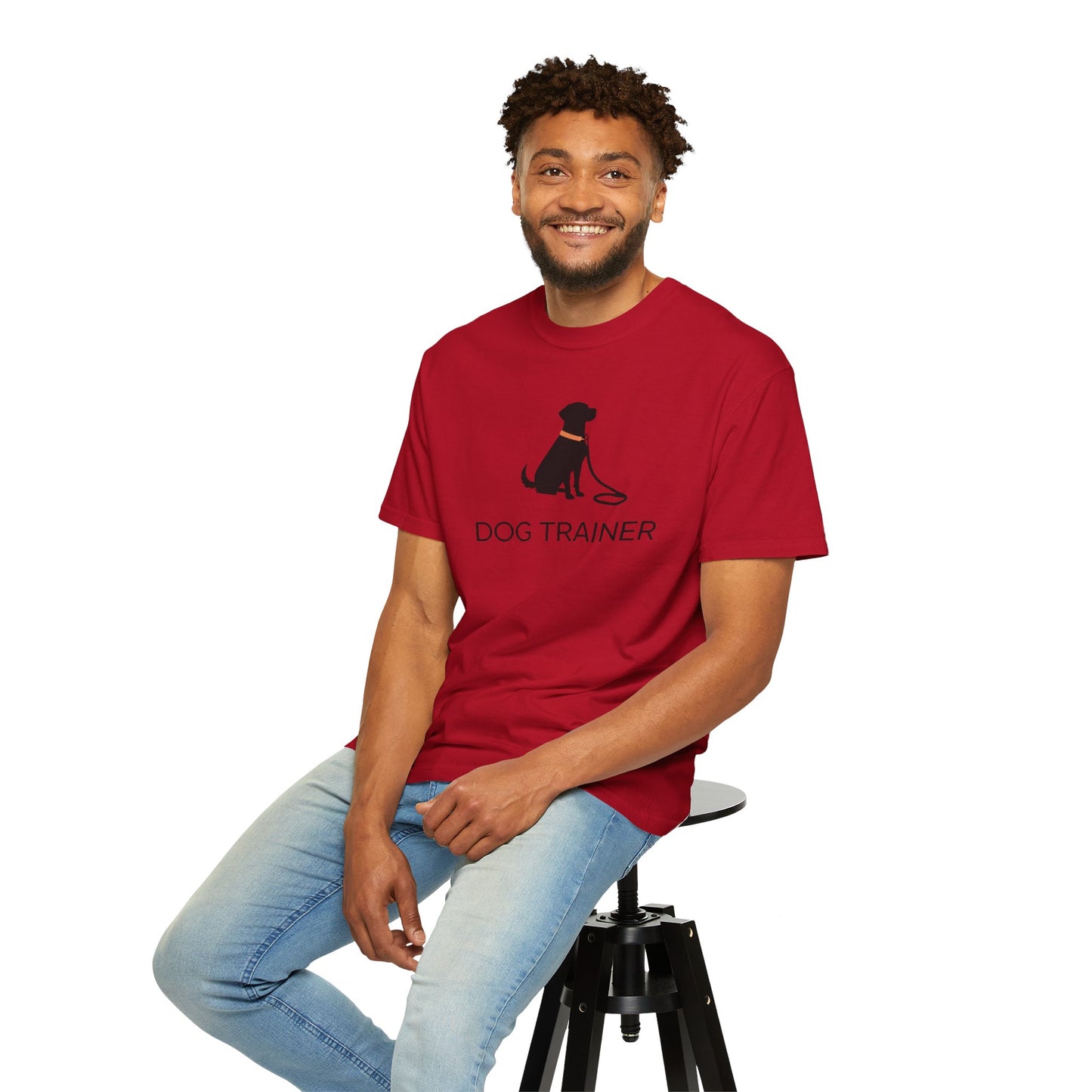 Dog Trainer T-Shirt, Black Dog, Pet Lover Gift, Animal Care Apparel, Gift for Dog Trainers