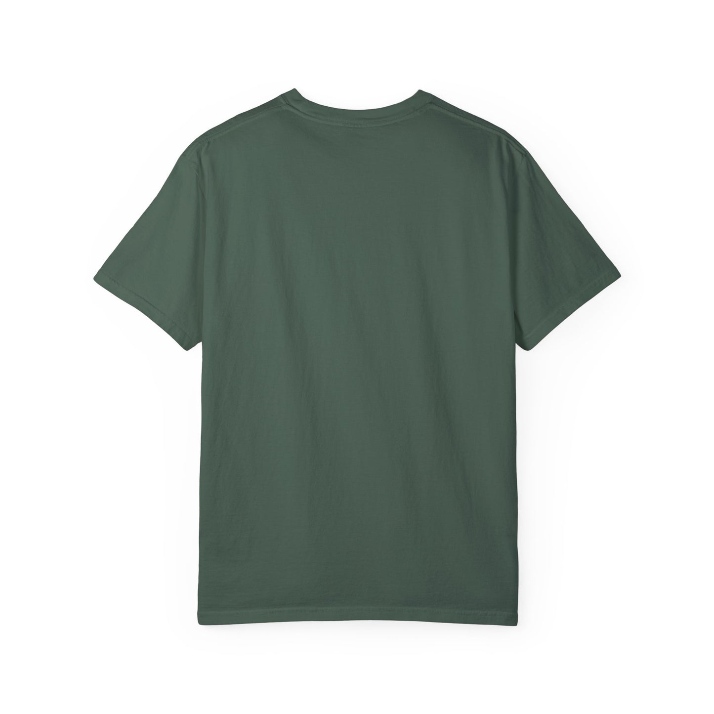 Unisex Dog Lover T-Shirt With Close Up of German Shepherd Leaving His Tongue Out and Caption Selfless Beings