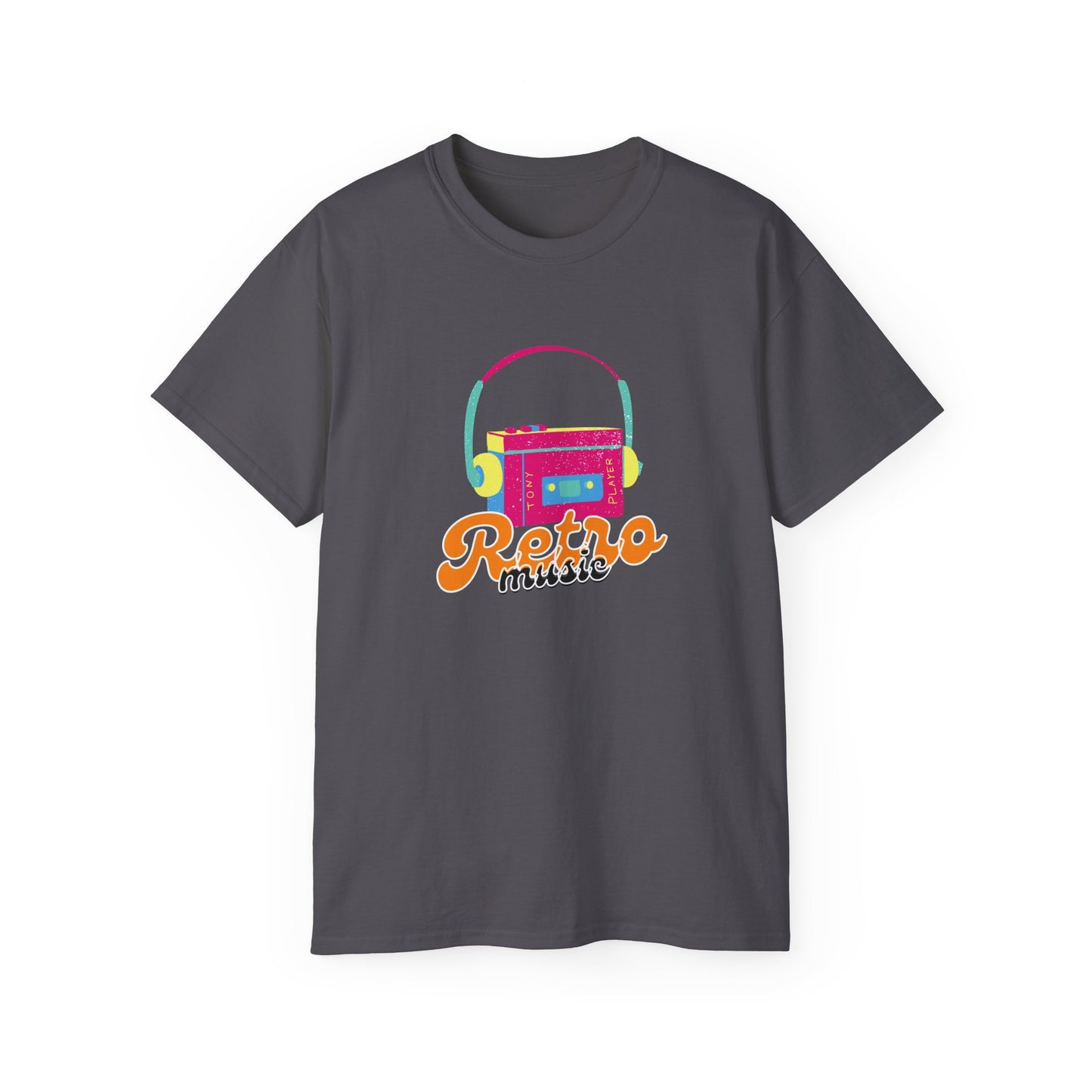 Retro Music Unisex Tee, Vintage Style Shirt, 80s Music Lover Gift, Casual Wear, Festival Outfit, Music Party T-Shirt