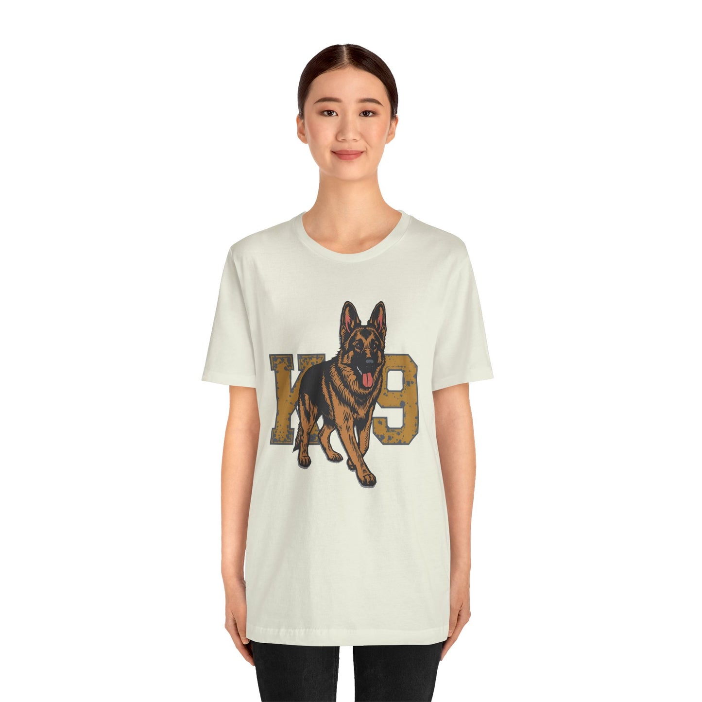 K9 Dog Lover German Shepherd Tee, Pet Owner Gift, Unisex Jersey Shirt