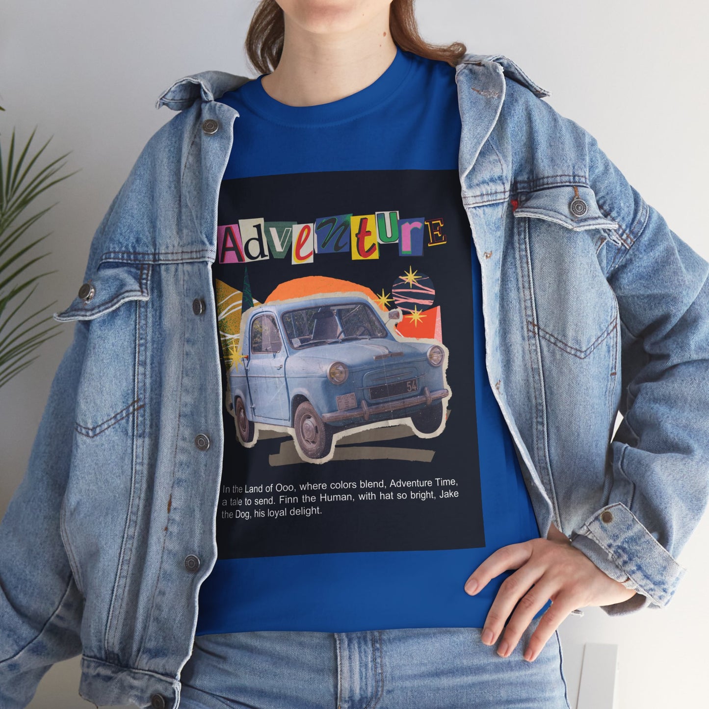 Adventure-Themed Unisex Cotton Tee, Retro Car Graphic Tee, Travel T-Shirt, Gift for Adventurers, Vintage Exploration Top