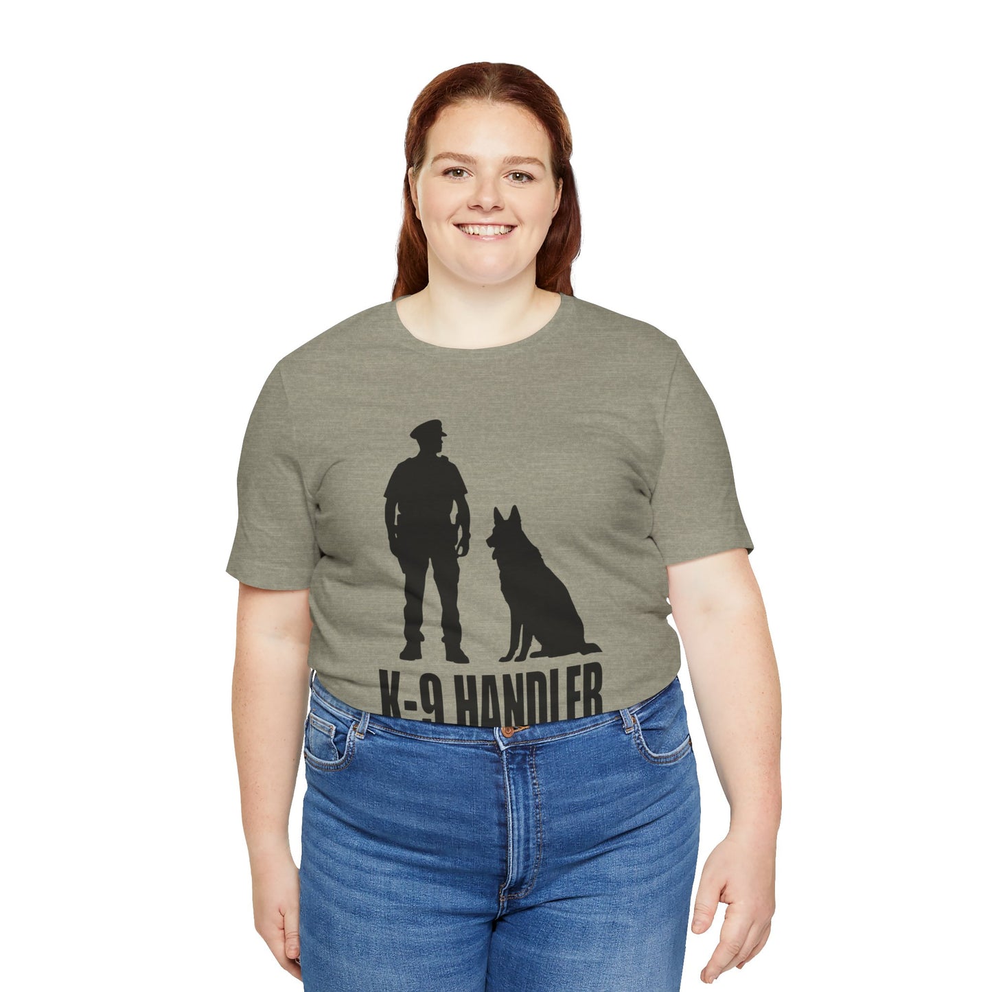 K9 Handler Unisex Tee, Dog Lover Gift, Pet Handler Shirt, Animal Advocate Apparel, Canine Enthusiast Top, Training Gear