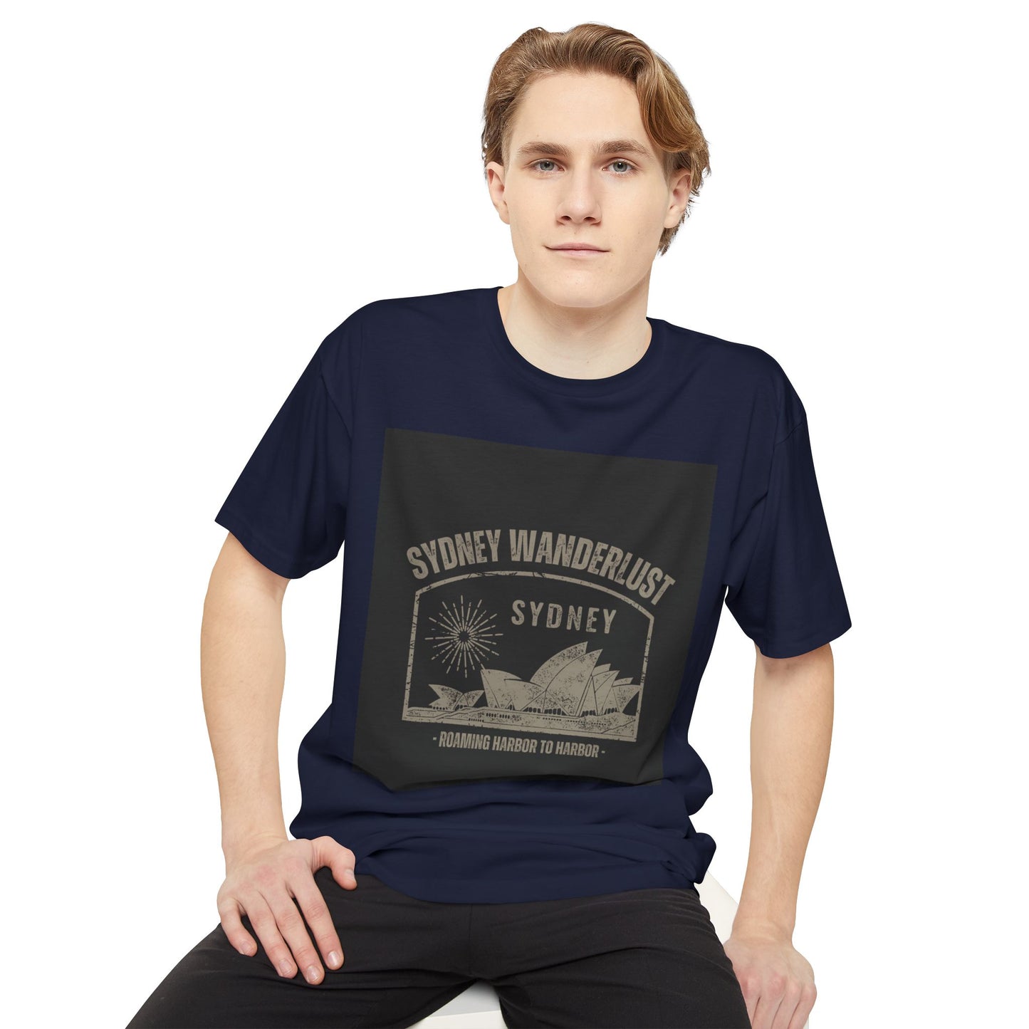 Urban Wanderlust Tee: Vintage Sydney Graphic Tee, Travel Shirt, Adventure Apparel, Gift for Travelers, Unisex Casual Wear