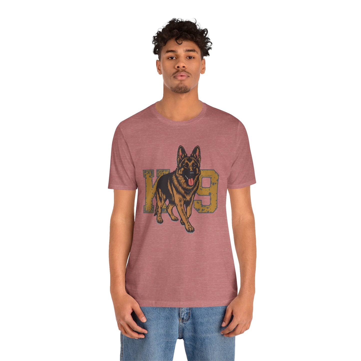 K9 Dog Lover German Shepherd Tee, Pet Owner Gift, Unisex Jersey Shirt
