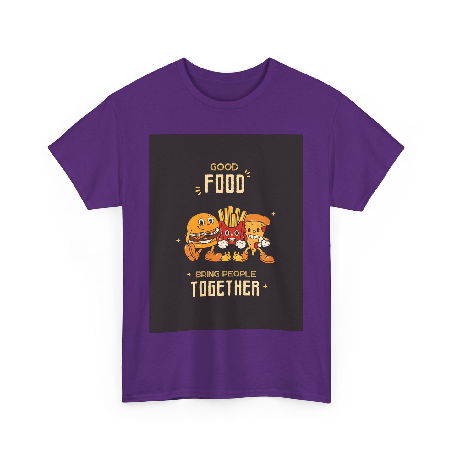 Good Food Unisex Tee | Fun Foodie Shirt, Gift for Food Lovers, Casual Wear, Kitchen Humor, BBQ Party