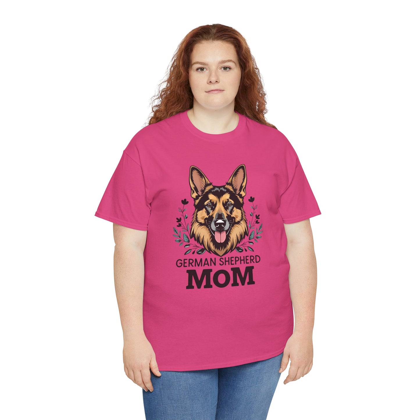 German Shepherd Mom Tee - Perfect Gift for Dog Lovers, Animal Lovers, Pet Parenthood, Birthday, Mother's Day