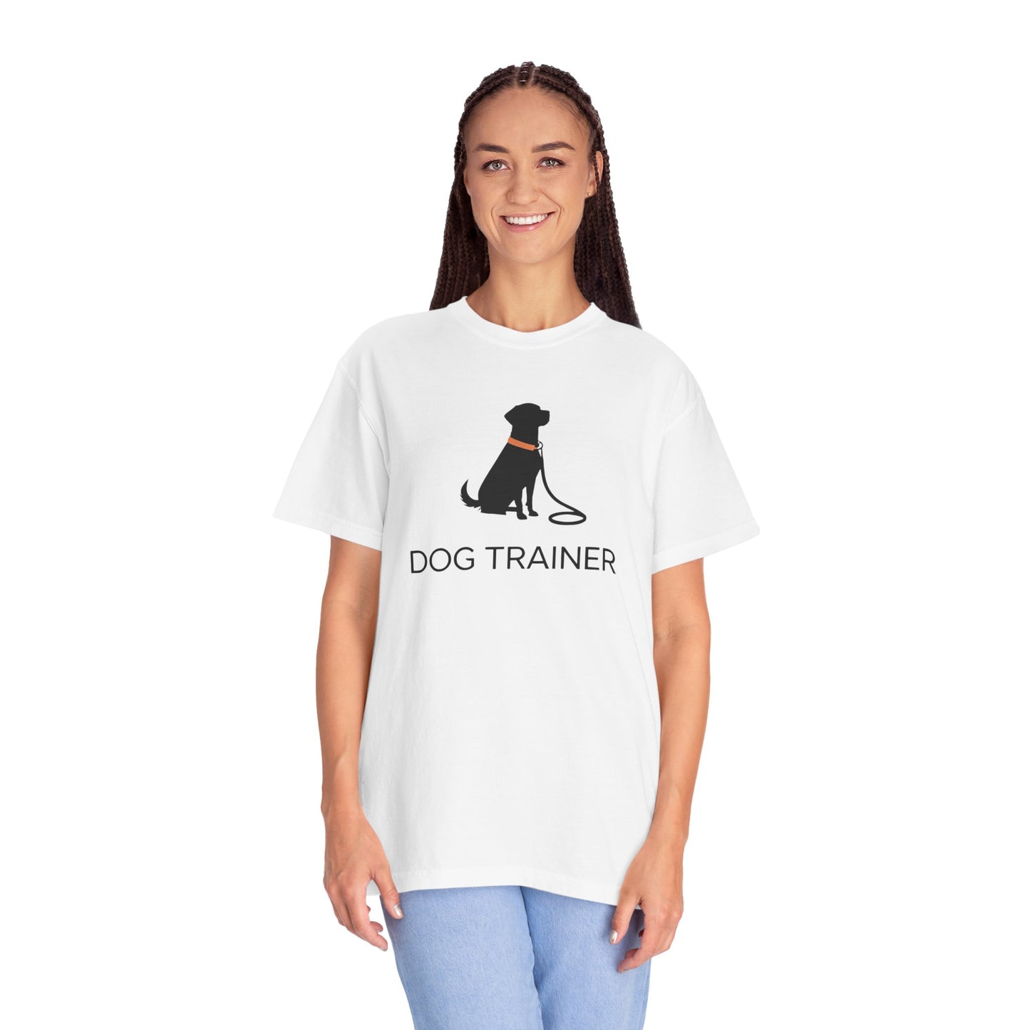 Dog Trainer T-Shirt, Black Dog, Pet Lover Gift, Animal Care Apparel, Gift for Dog Trainers