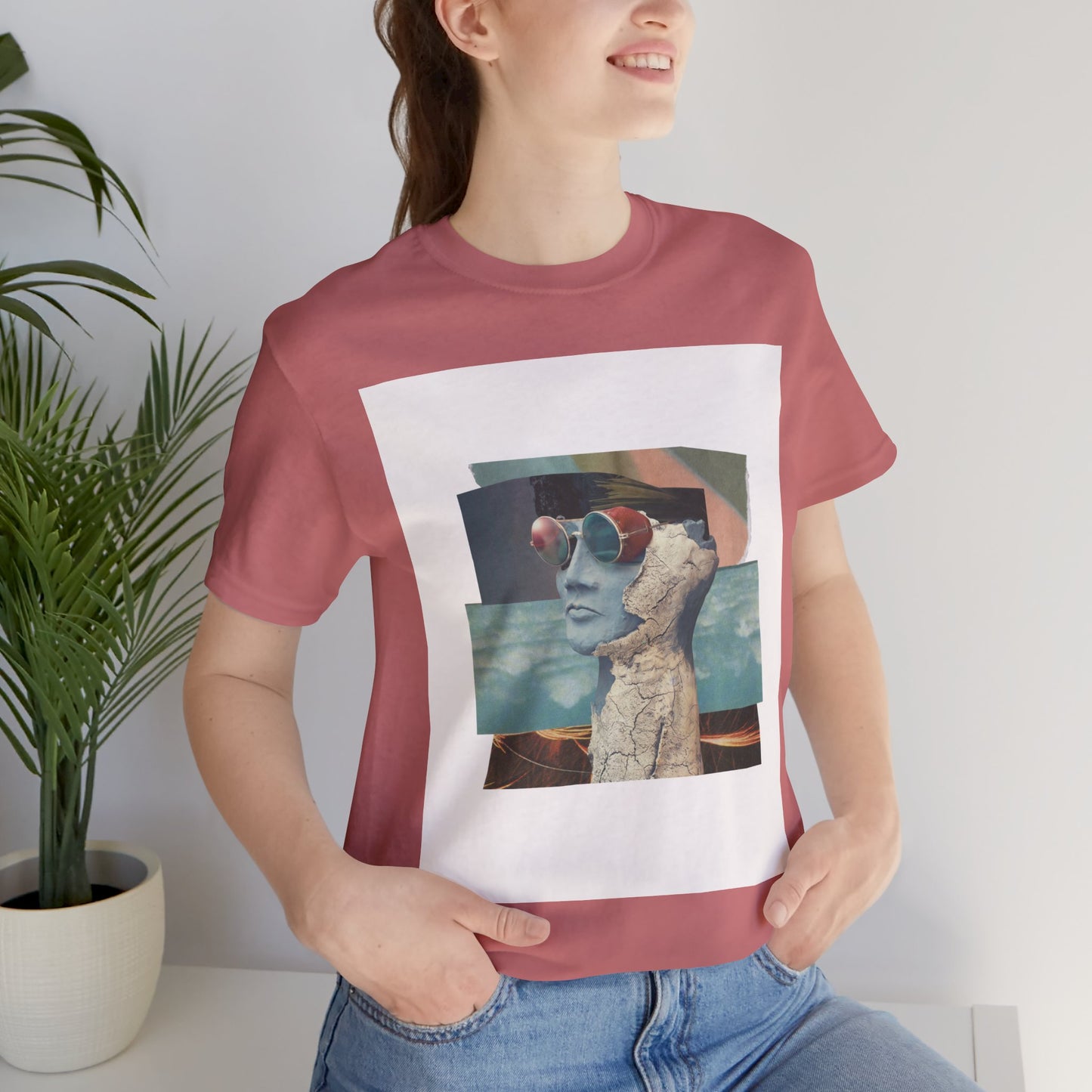 Retro Vibes Unisex Jersey Tee - Cool Graphic Shirt for Everyday Wear, Gift for Friends, Summer Style, Casual Hanging Out