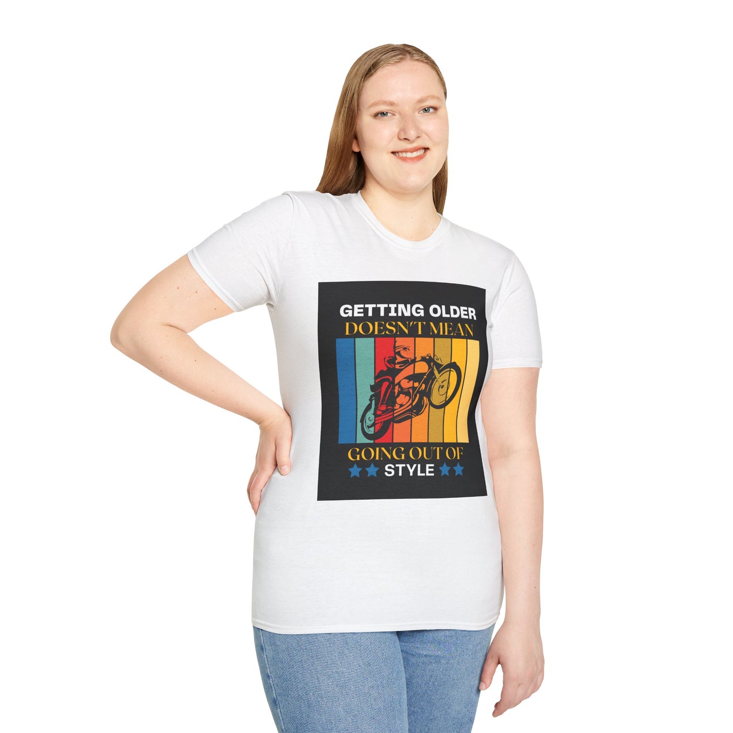 Vintage Motorcycle T-Shirt - Fun Gift for Bikers, Birthday, Unisex Apparel, Casual Wear, Fashion Statement