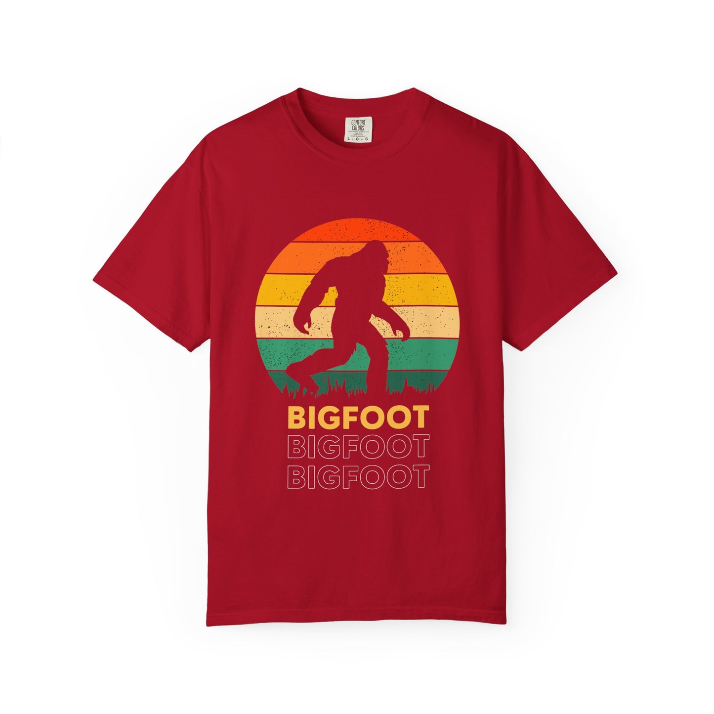 Retro Bigfoot Unisex T-Shirt, Vintage Sasquatch Tee, Nature Lover Gift, Outdoor Adventure Apparel, Cool Summer Shirt