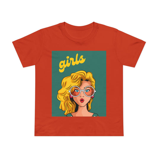 Girls Graphic Tee - Fun Women’s Maple T-Shirt, Casual Wear, Gift for Her, Birthday Party, Summer Fashion