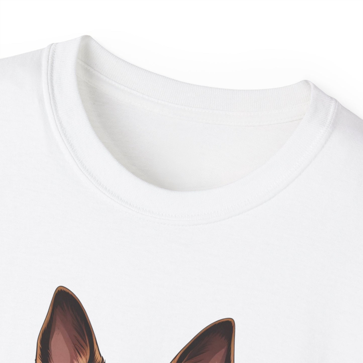 Liver German Shepherd Tee, Dog Lover Shirt, Pet Owner Gift, Animal Print T-Shirt, Unisex Graphic Tee, Birthday Present for Dog Lovers