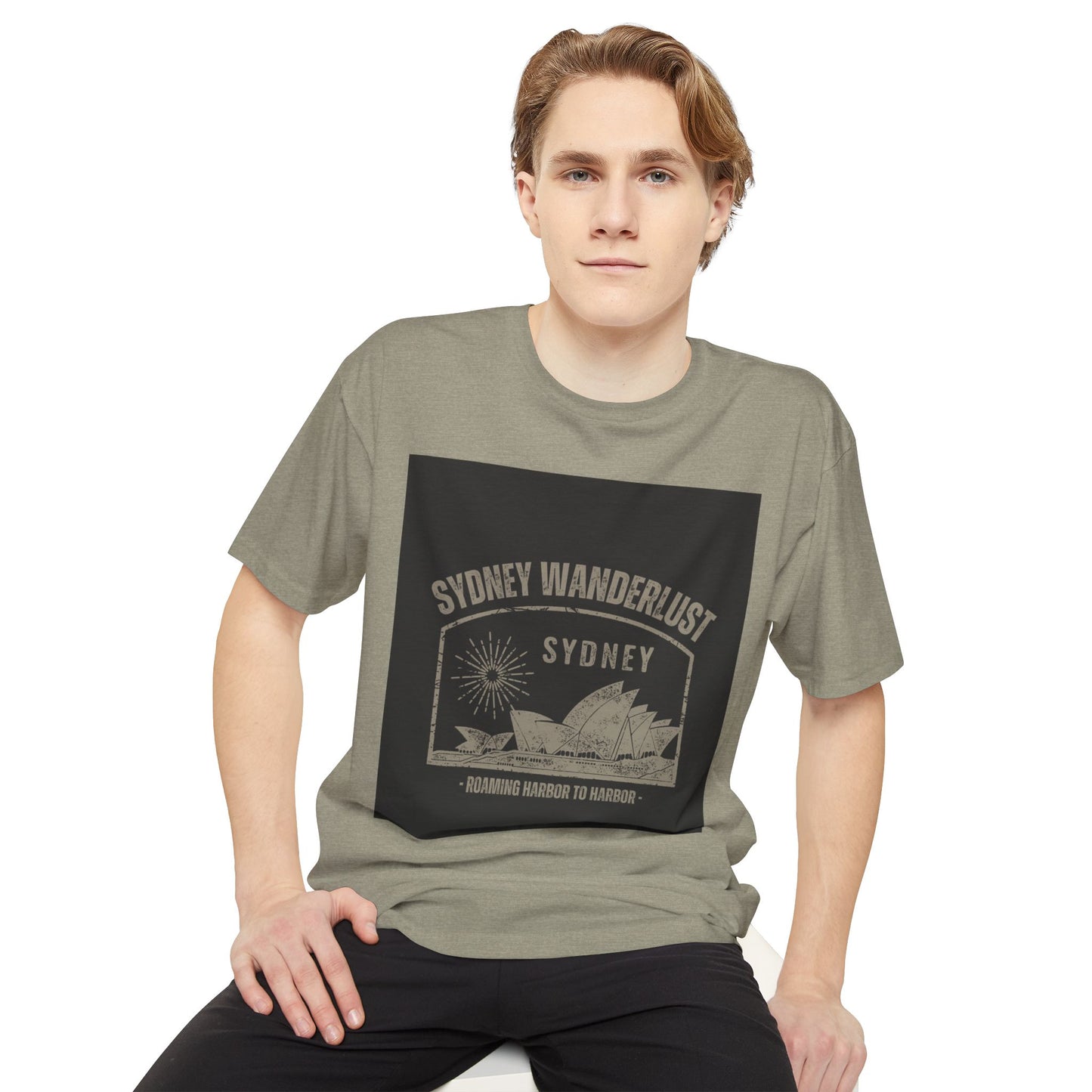 Urban Wanderlust Tee: Vintage Sydney Graphic Tee, Travel Shirt, Adventure Apparel, Gift for Travelers, Unisex Casual Wear