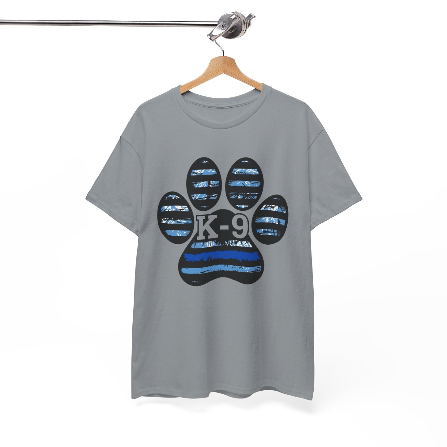 K-9 Paw Print Tee – Unisex Cotton Tee for Dog Lovers, Pet Owners, Animal Rescue Supporters