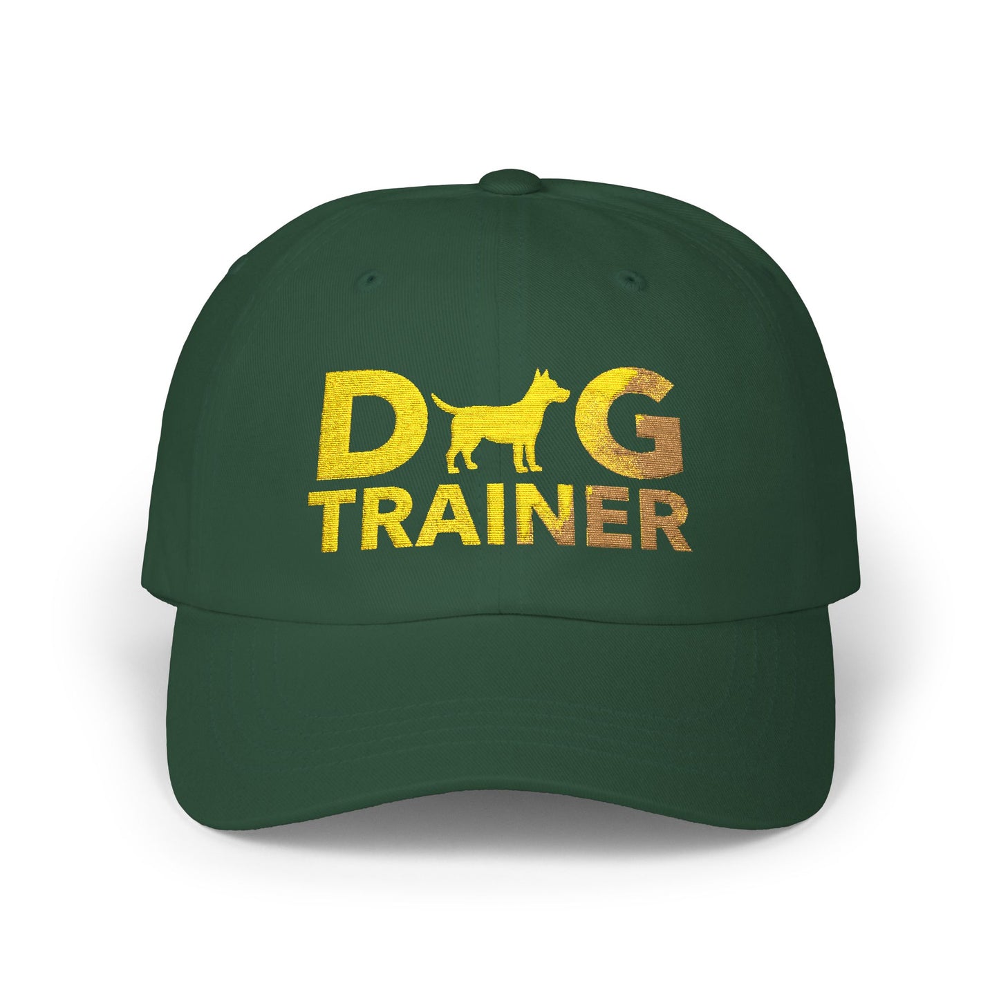 Dog Trainer Classic Dad Cap, Golden Embroidery Design, Pet Trainer Gift, Casual Wear