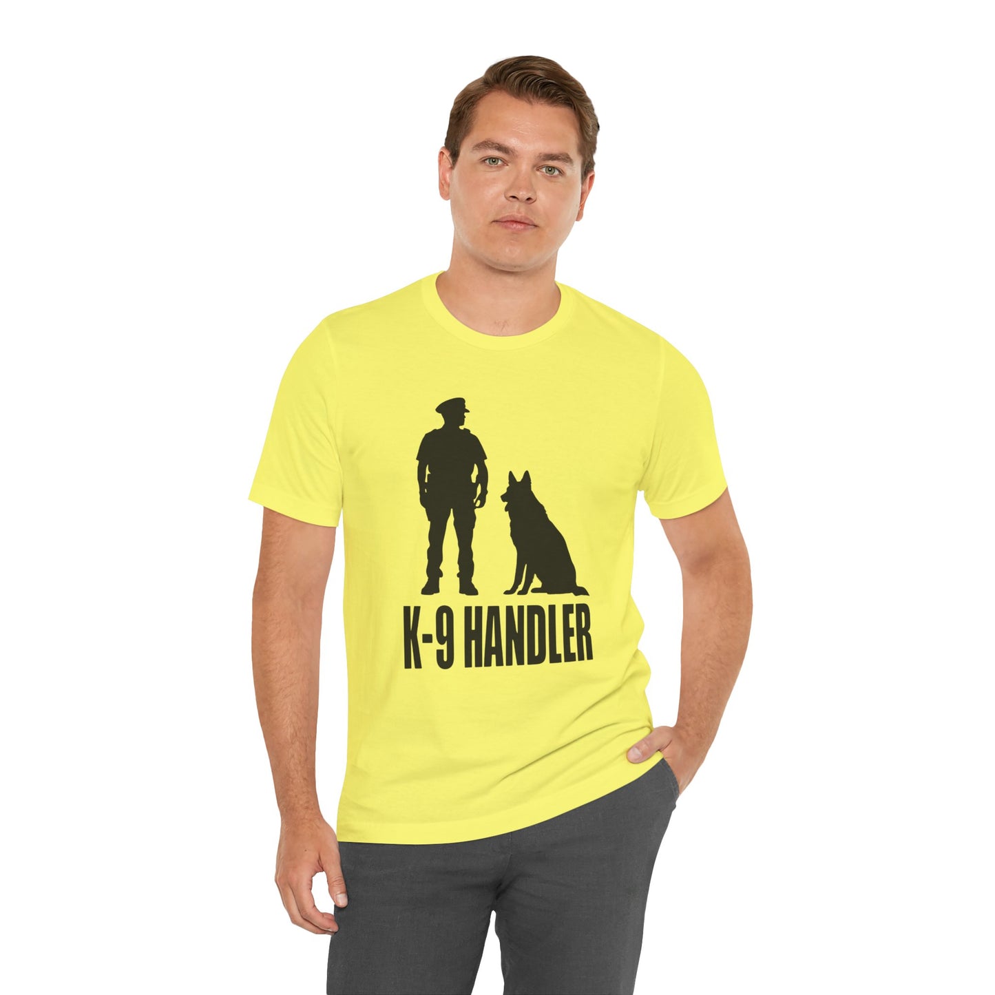 K9 Handler Unisex Tee, Dog Lover Gift, Pet Handler Shirt, Animal Advocate Apparel, Canine Enthusiast Top, Training Gear
