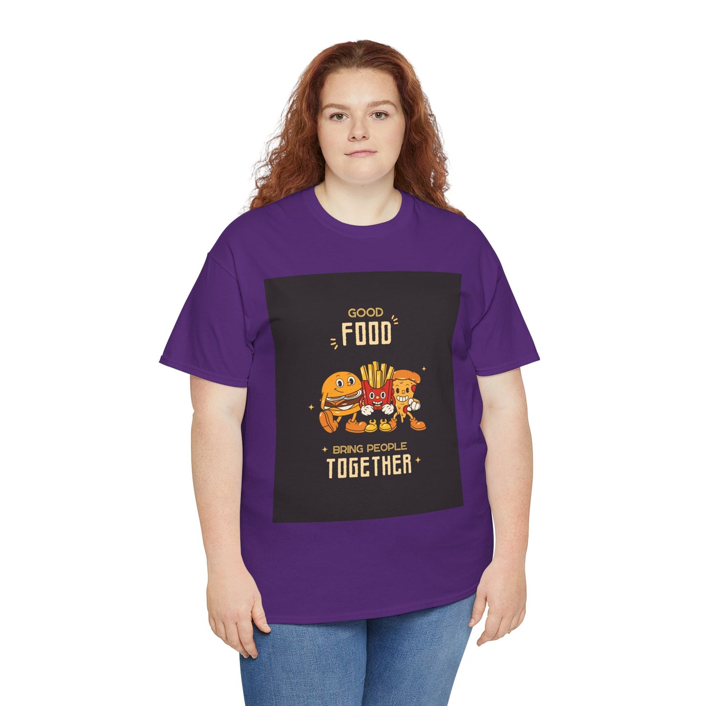 Good Food Unisex Tee | Fun Foodie Shirt, Gift for Food Lovers, Casual Wear, Kitchen Humor, BBQ Party