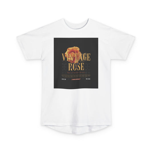 Vintage Rose Urban Tee, Trendy Graphic Tee, Casual Streetwear Shirt, Unisex Fashion Top, Perfect Gift for Art Lovers