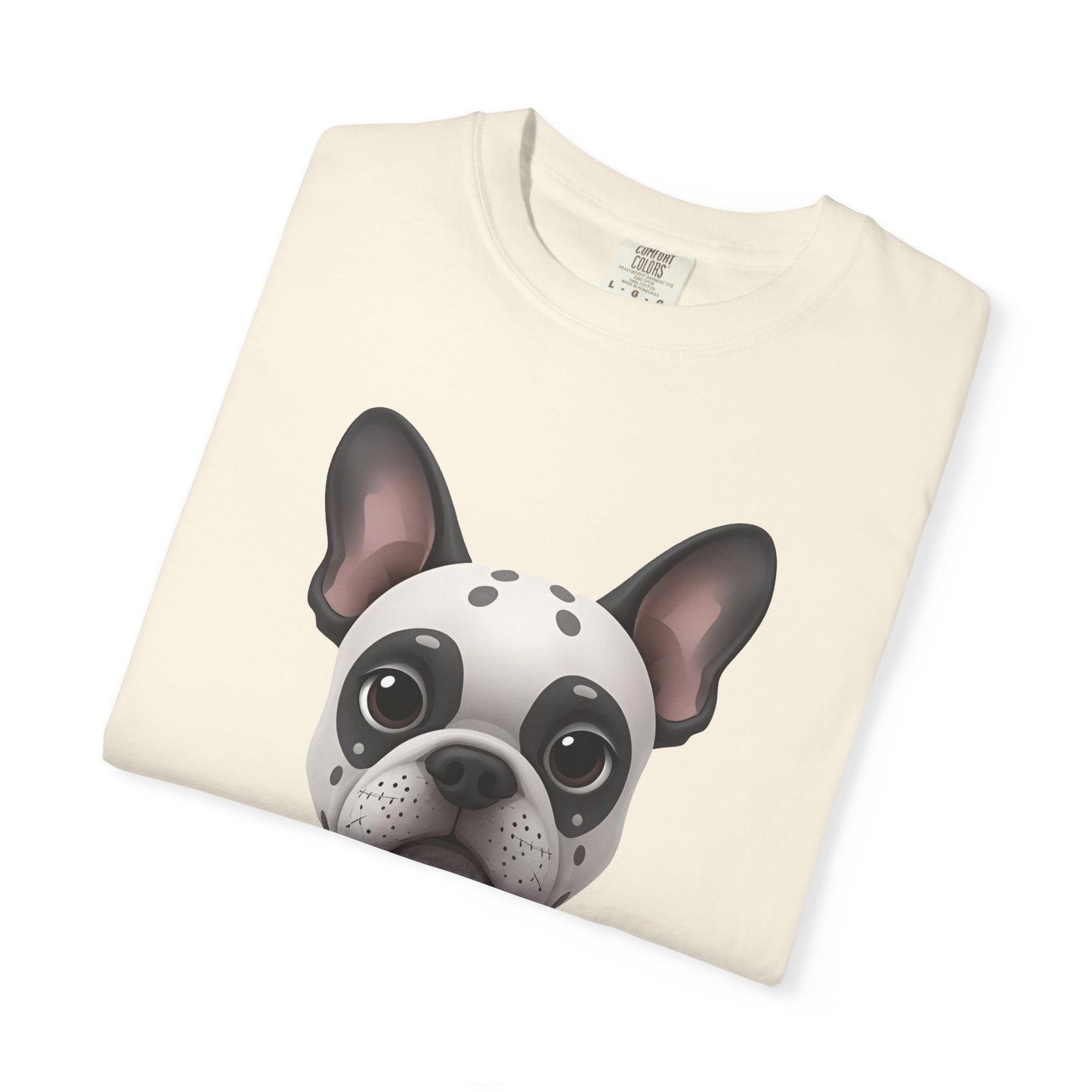 Cute 3D Design French Bulldog Unisex T-shirt, Animal Lover Gift