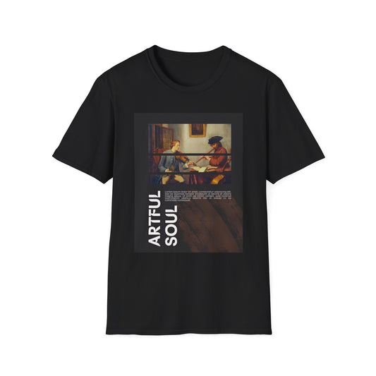 Artful Soul Unisex Softstyle T-Shirt, Artistic Tee, Gift for Art Lovers, Casual Wear, Creative Fashion, Art Enthusiast Shirt