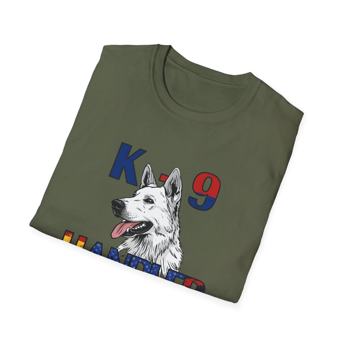 German Shepherd K9 Handler T-Shirt, Police Dog Tee, Canine Enthusiast Apparel