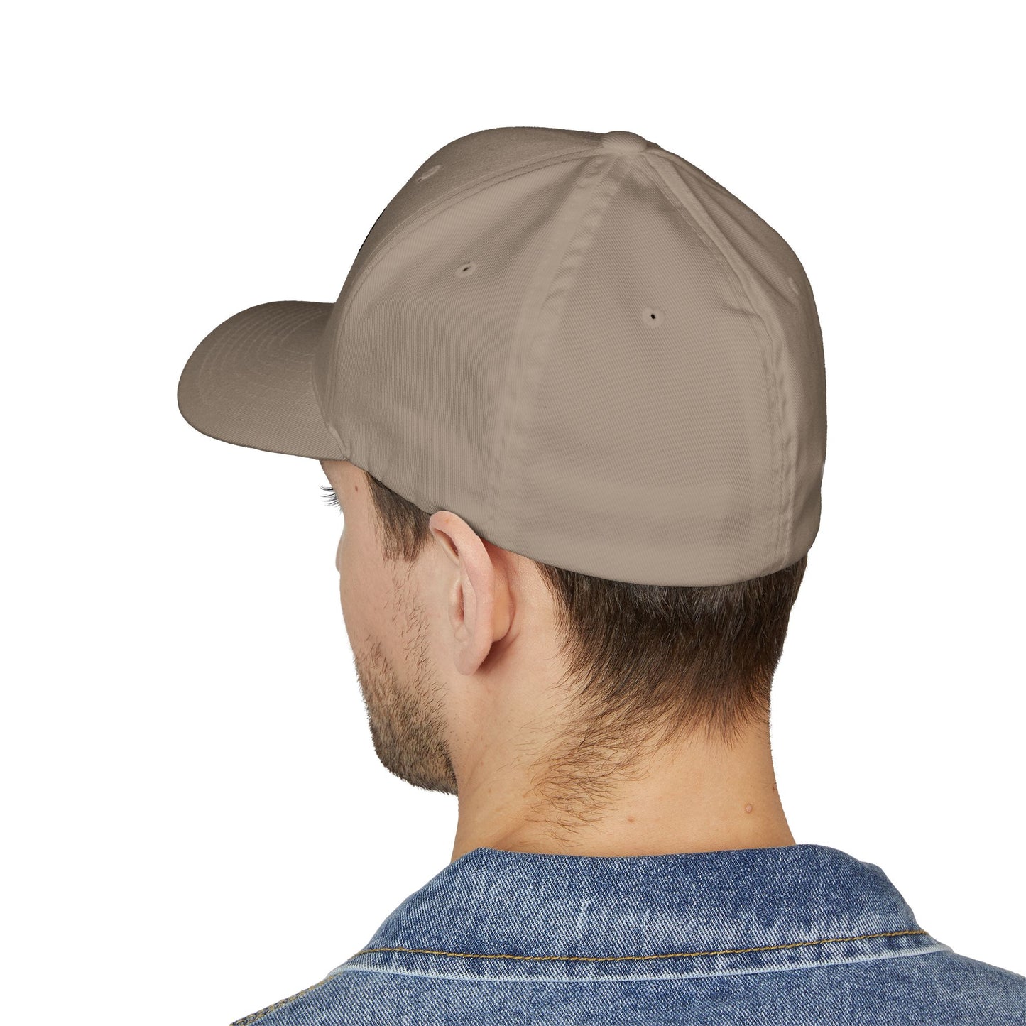 German Shepherd Closed-Back Structured Embroidered Structured Cap  - Courage in the Heart, Loyalty in the Soul
