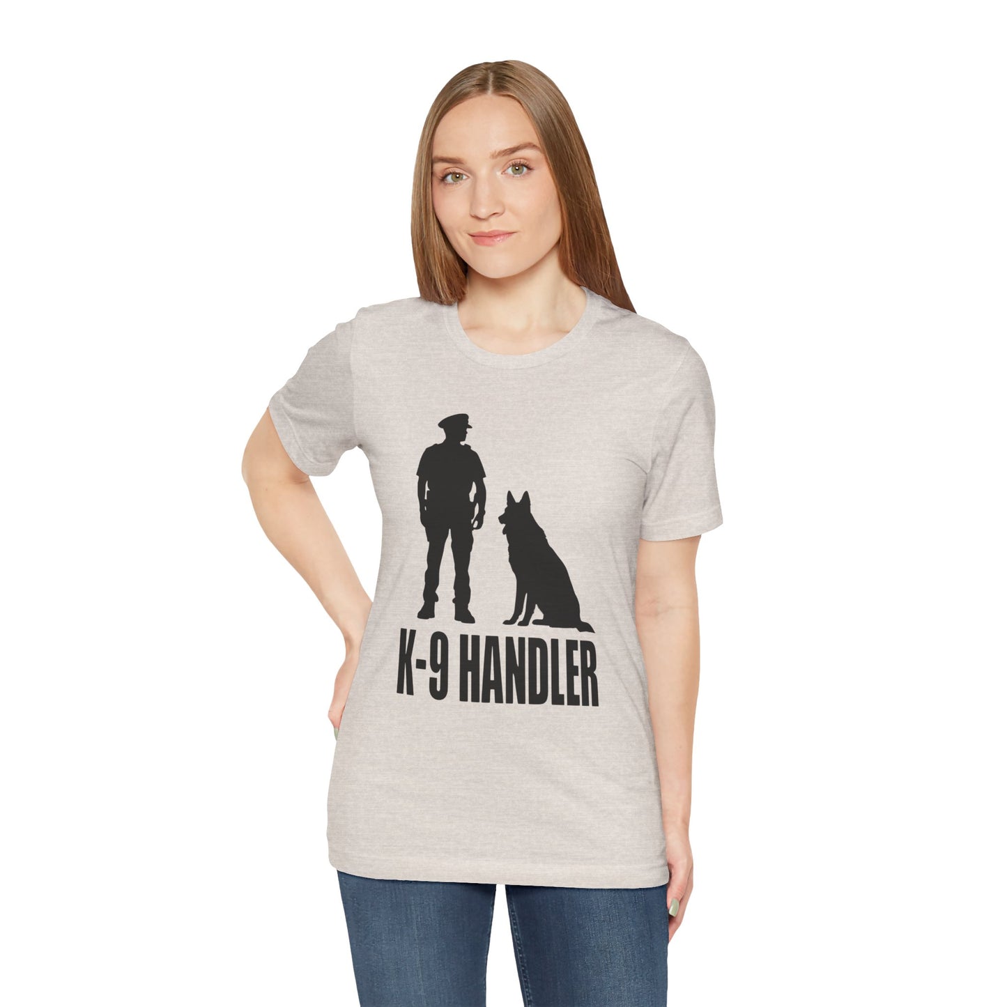 K9 Handler Unisex Tee, Dog Lover Gift, Pet Handler Shirt, Animal Advocate Apparel, Canine Enthusiast Top, Training Gear