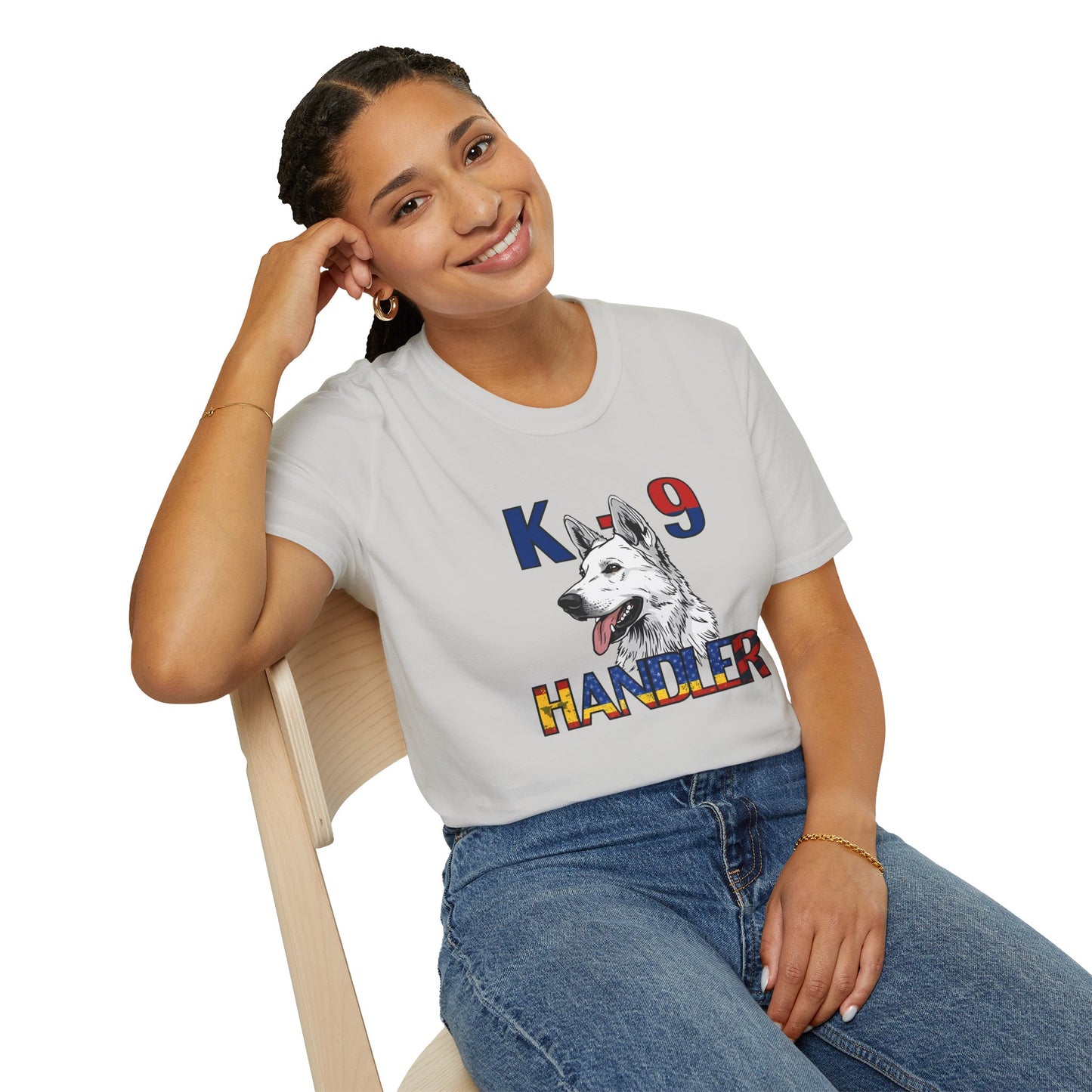 German Shepherd K9 Handler T-Shirt, Police Dog Tee, Canine Enthusiast Apparel