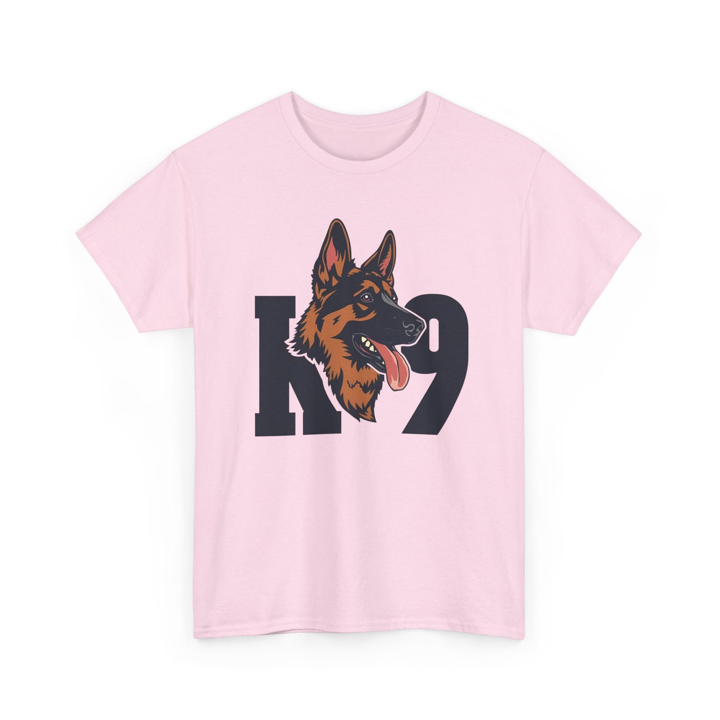 German Shepherd K9 Lover Unisex Heavy Cotton Tee | Dog Owner Gift, Dog Lover Apparel
