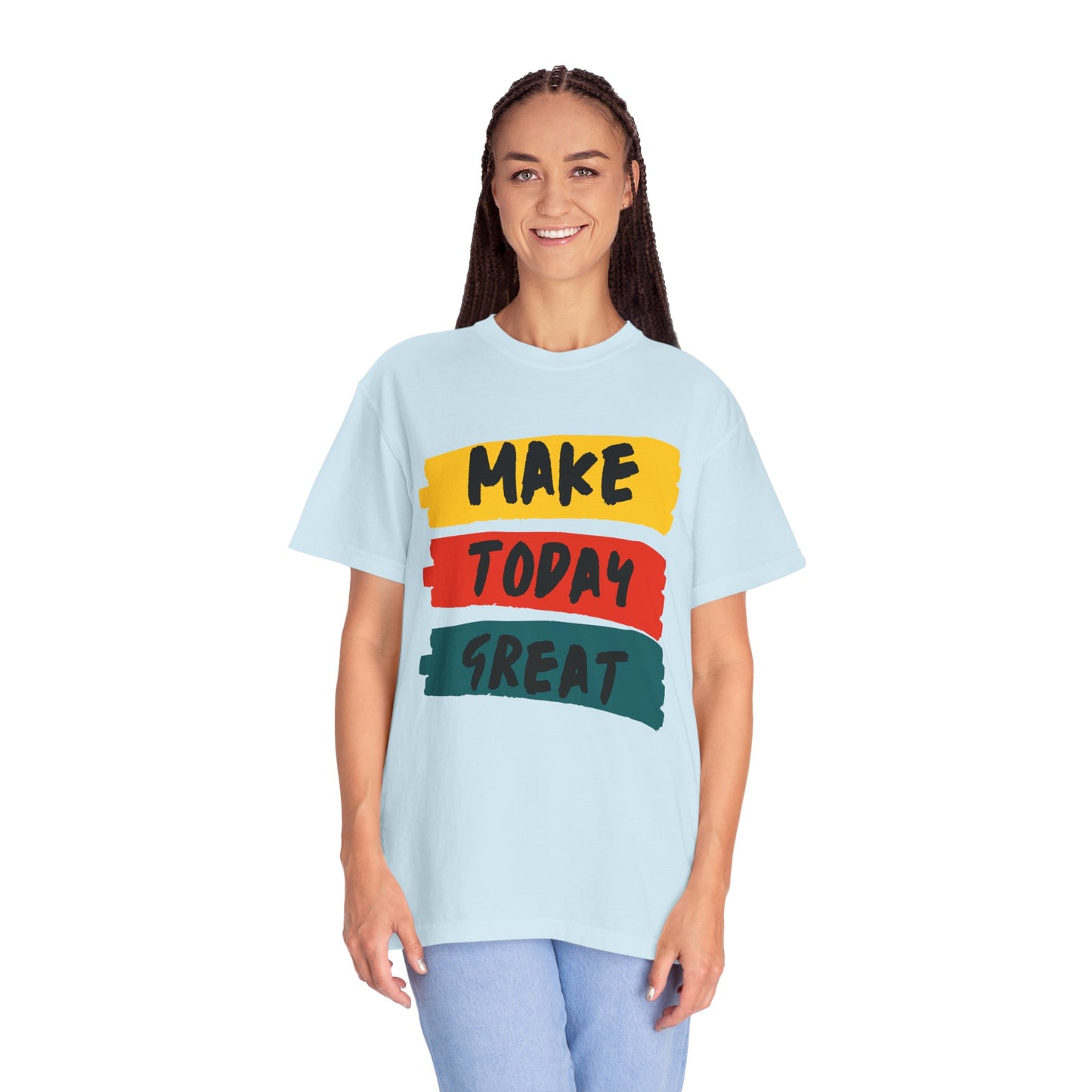 Motivational Unisex T-Shirt - Make Today Great, Casual Wear, Gifts for Her, Gifts for Him, Inspirational Tee, Everyday Comfort